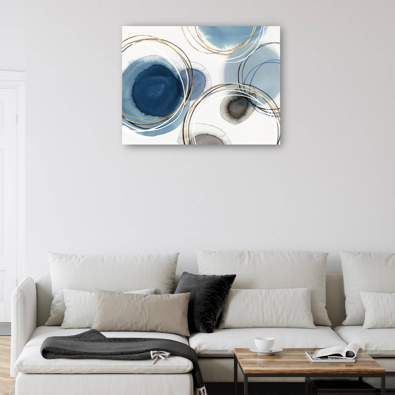 cuadro decorativo Infinito Índigo I