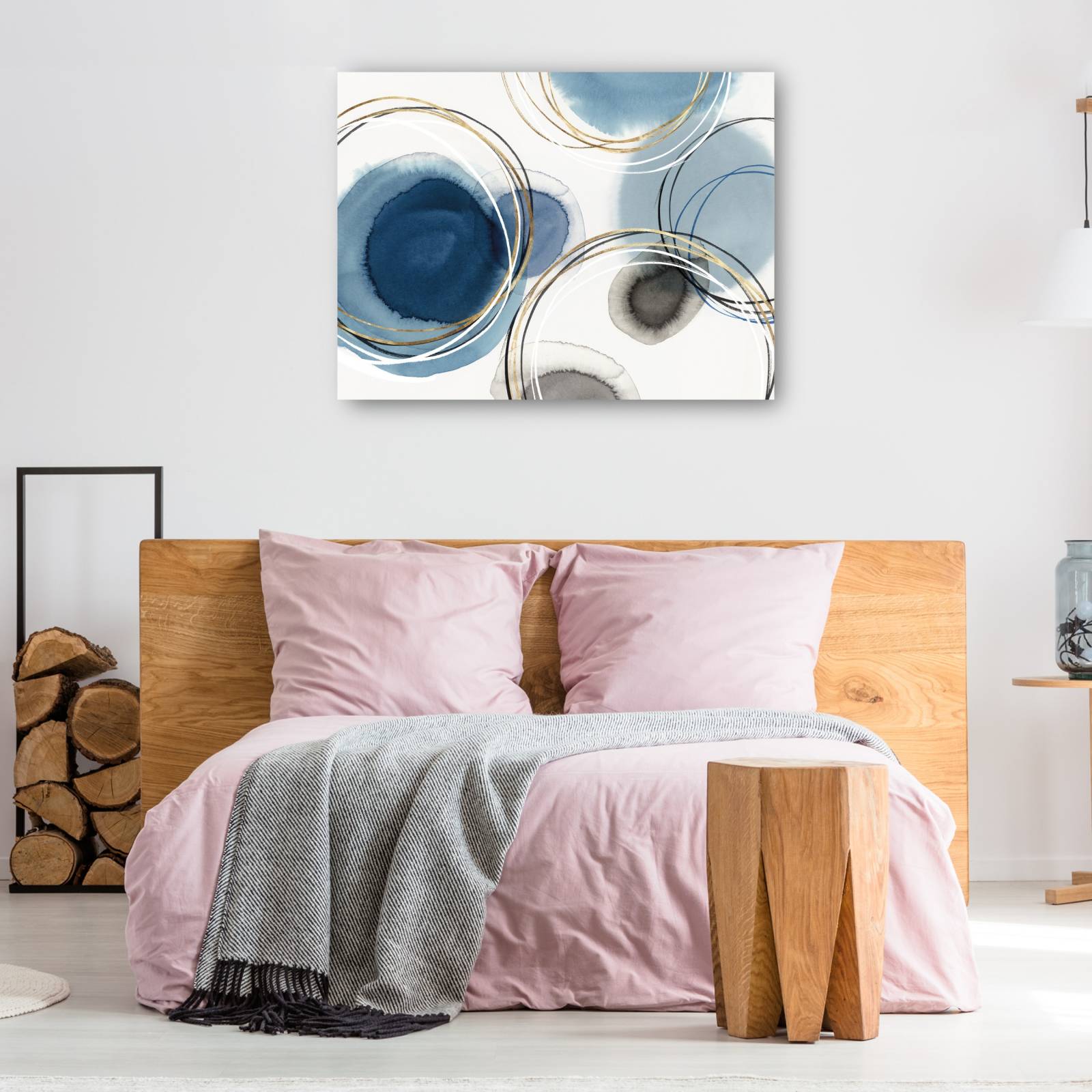 cuadro decorativo Infinito Índigo I