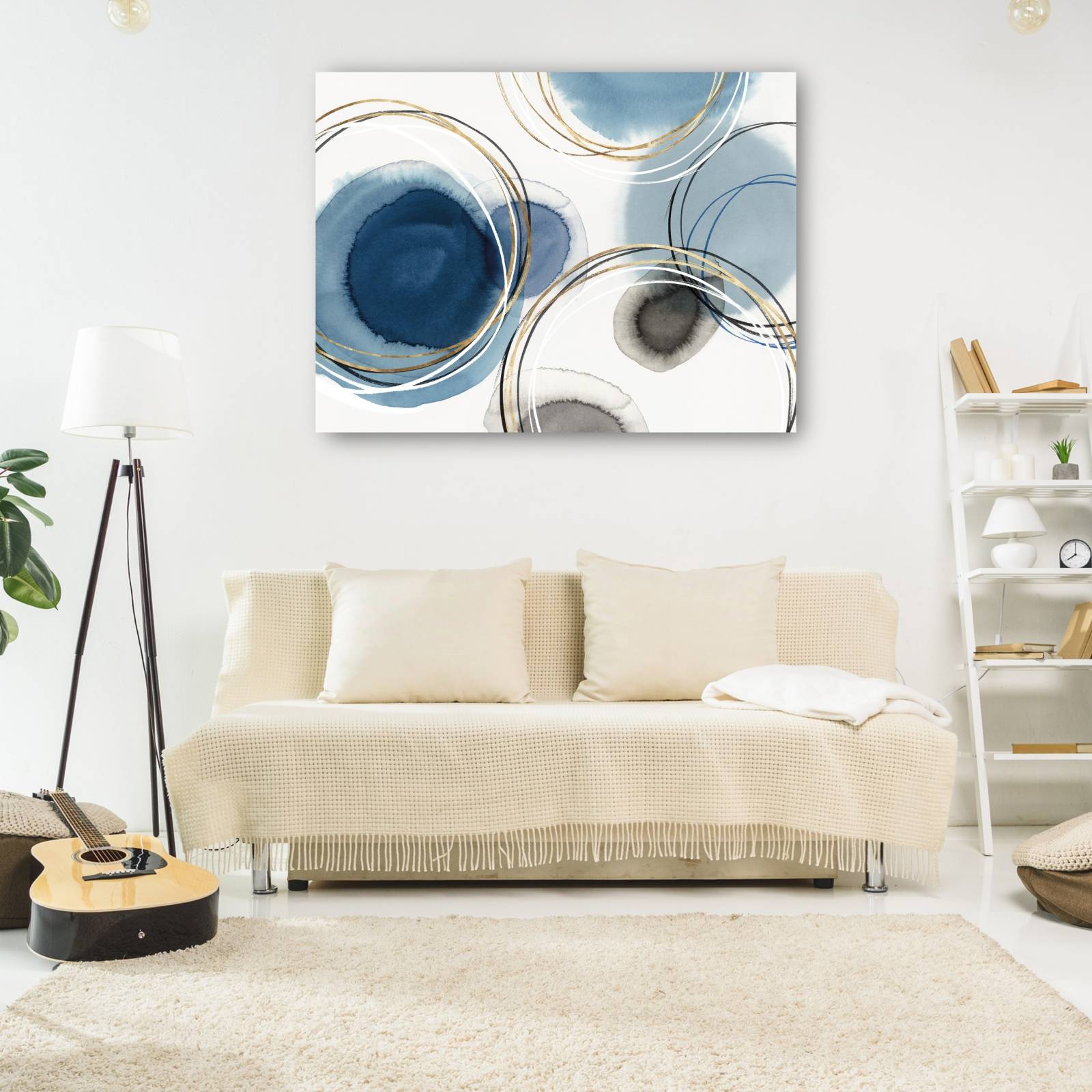 cuadro decorativo Infinito Índigo I