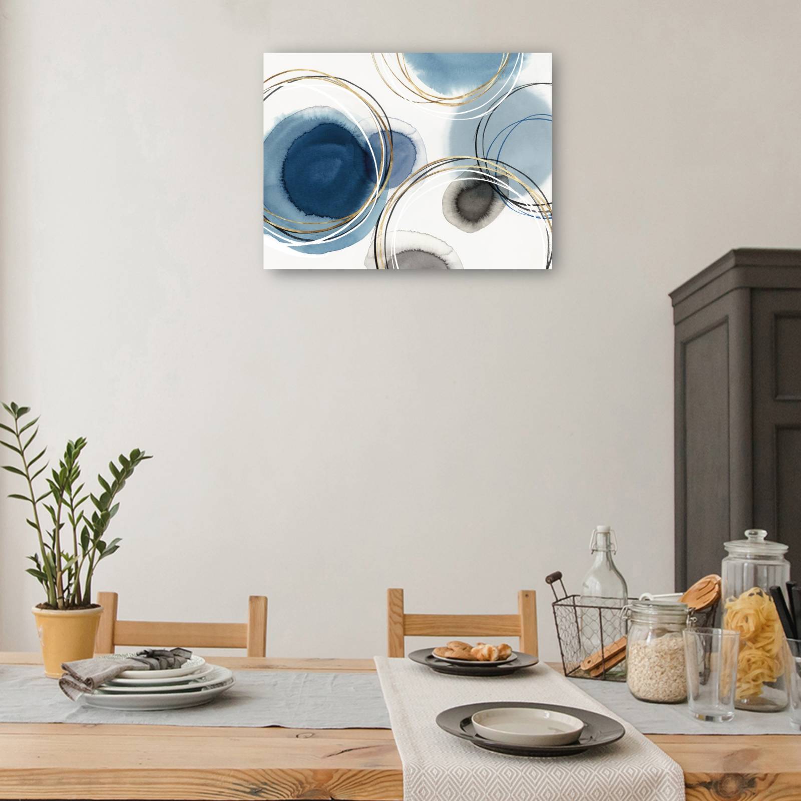 cuadro decorativo Infinito Índigo I