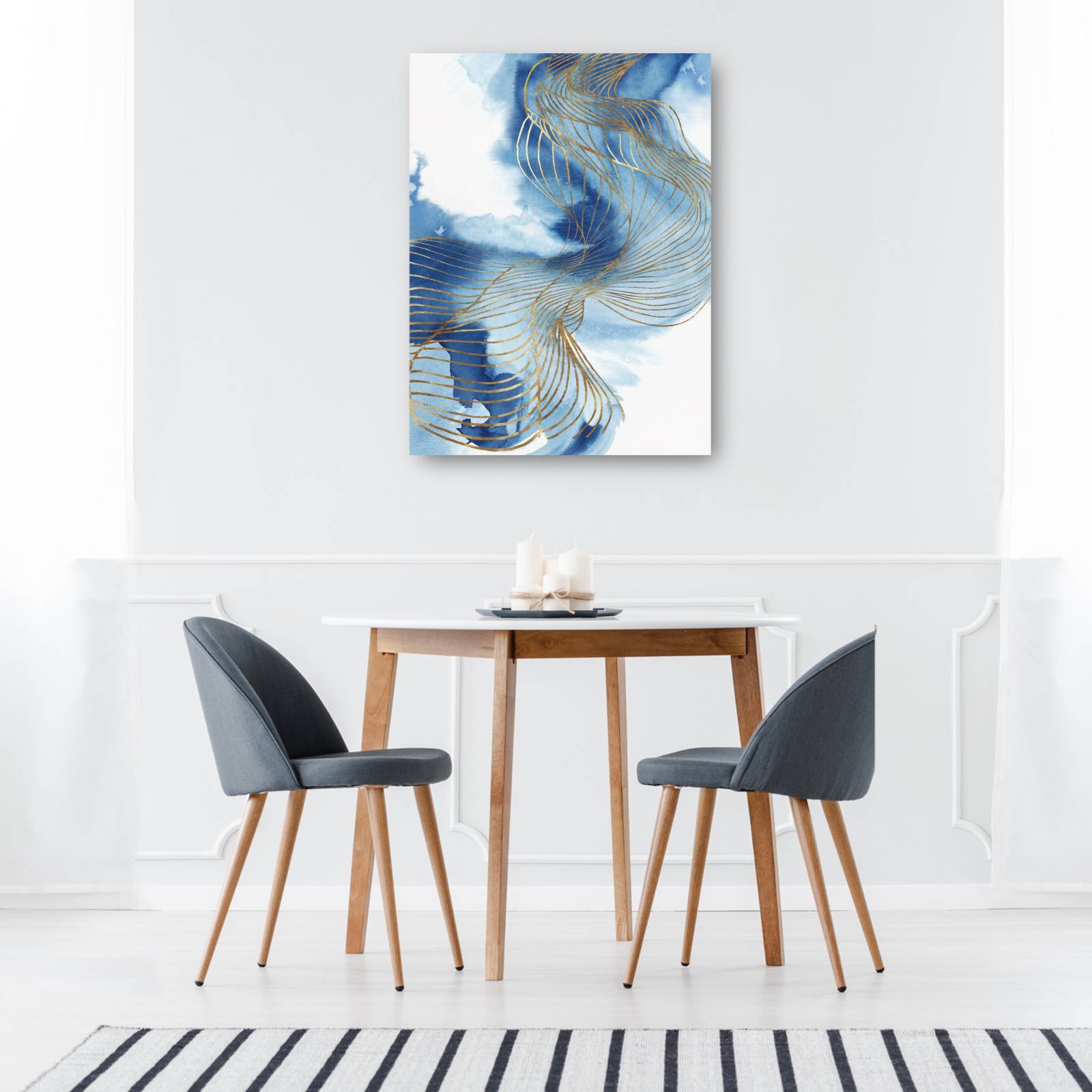 cuadro decorativo Azul Celeste I