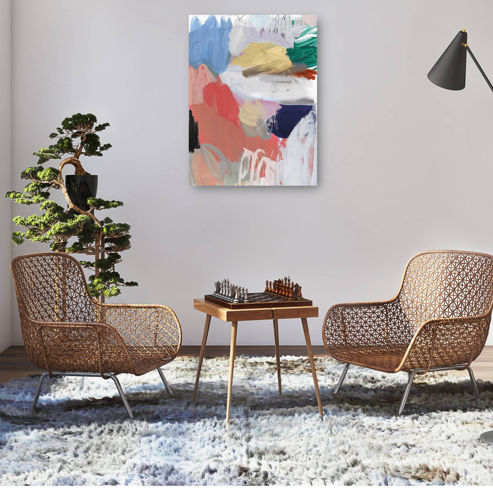 cuadro decorativo Deslumbrado II