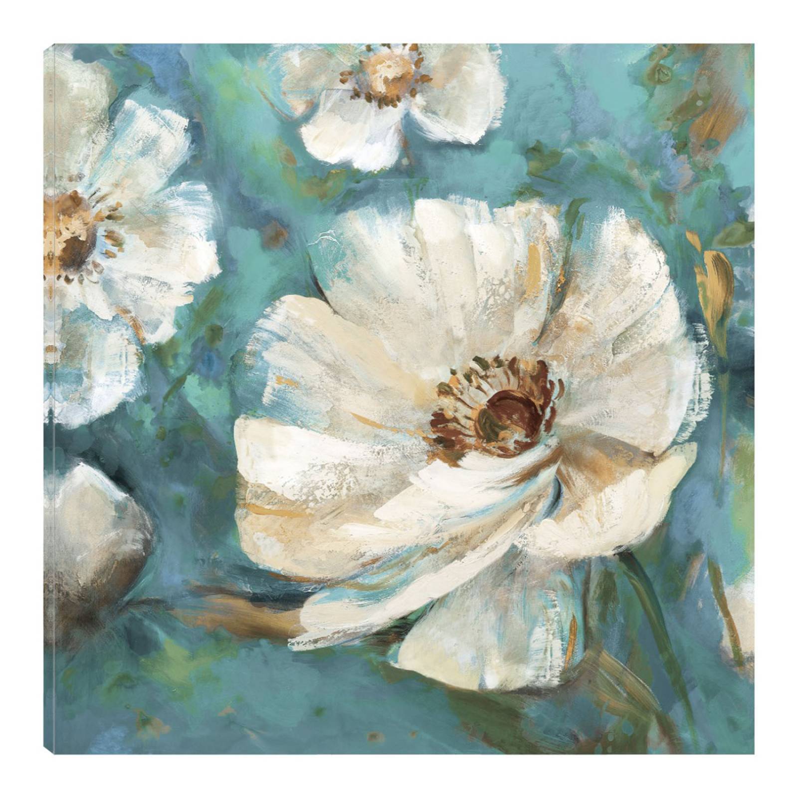 Cuadro Decorativo | Bellissimo I Suave | Sandy Doonan | 56X56 Cm | Arte Floral | Impresión en Lienzo | Fine Art TJ