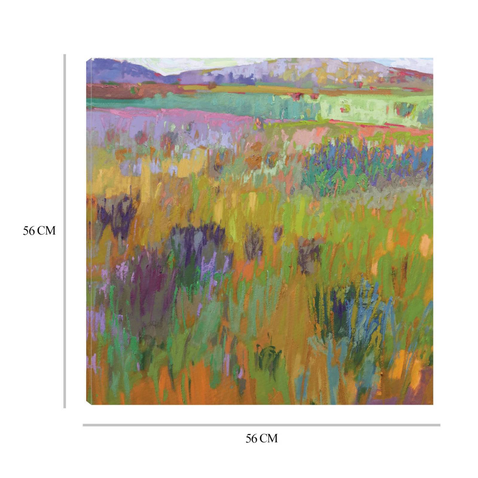 Cuadro Decorativo | Después de una lluvia de primavera | Jane Schmidt | 56X56 Cm | Arte Paisaje | Impresión en Lienzo | Fine Art TJ