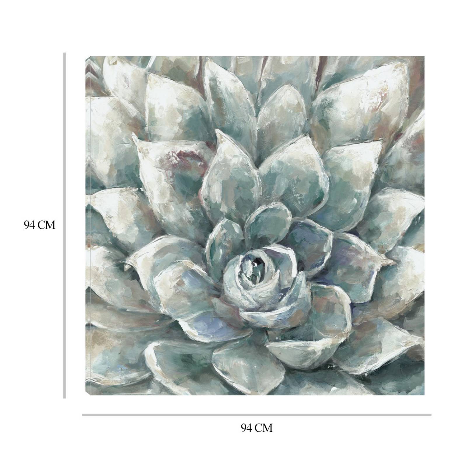 Cuadro Decorativo | Cactus Floreciendo | Sandy Doonan | 94X94 Cm | Arte Floral | Impresión en Lienzo | Fine Art TJ