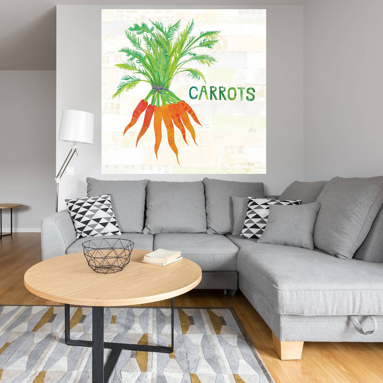 Cuadro Decorativo | Jardín de cocina IV V2 | Melissa Averinos | 82X82 Cm | Arte Frases | Impresión en Lienzo | Fine Art TJ