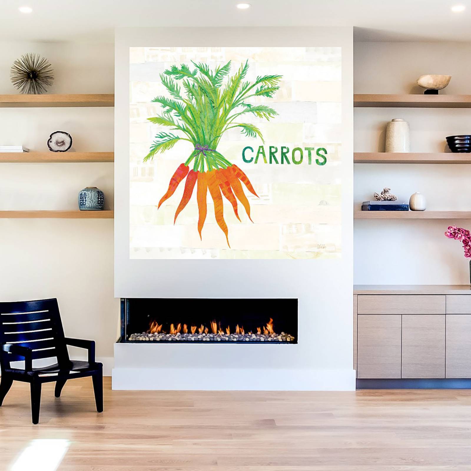 Cuadro Decorativo | Jardín de cocina IV V2 | Melissa Averinos | 82X82 Cm | Arte Frases | Impresión en Lienzo | Fine Art TJ