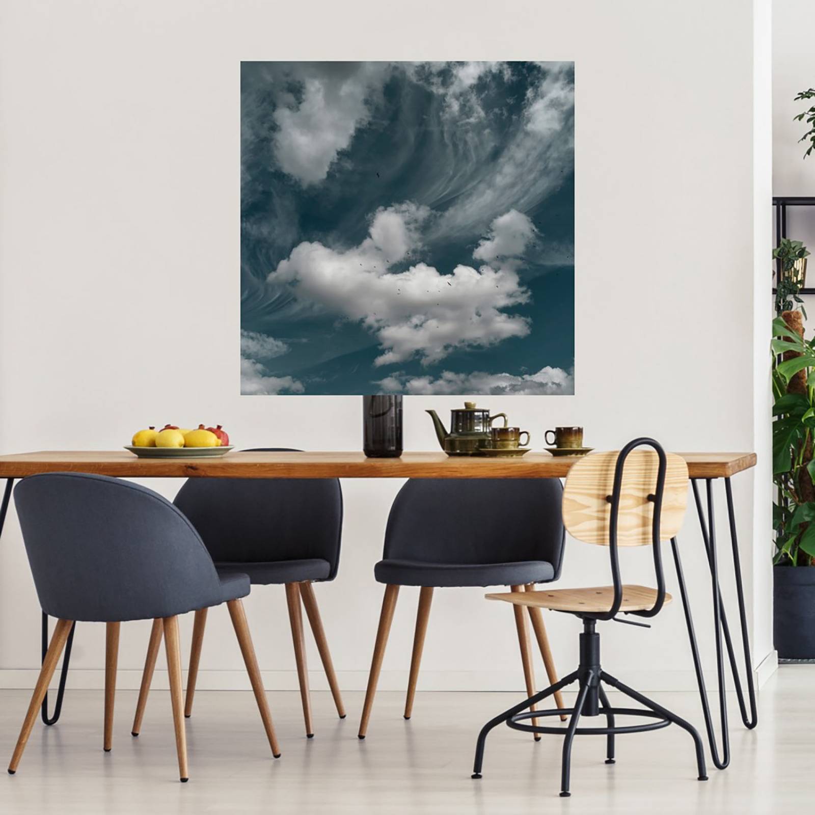 Cuadro Decorativo | Nubes IV | Andre Eichman | 82X82 Cm | Arte Paisaje | Impresión en Lienzo | Fine Art TJ