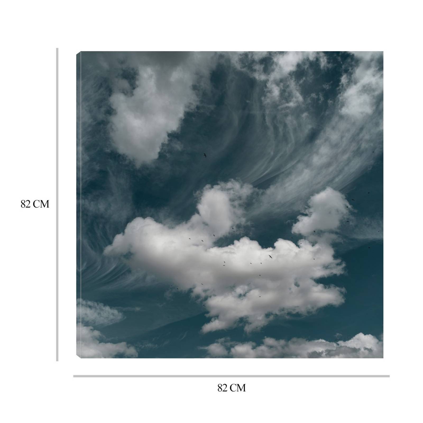 Cuadro Decorativo | Nubes IV | Andre Eichman | 82X82 Cm | Arte Paisaje | Impresión en Lienzo | Fine Art TJ