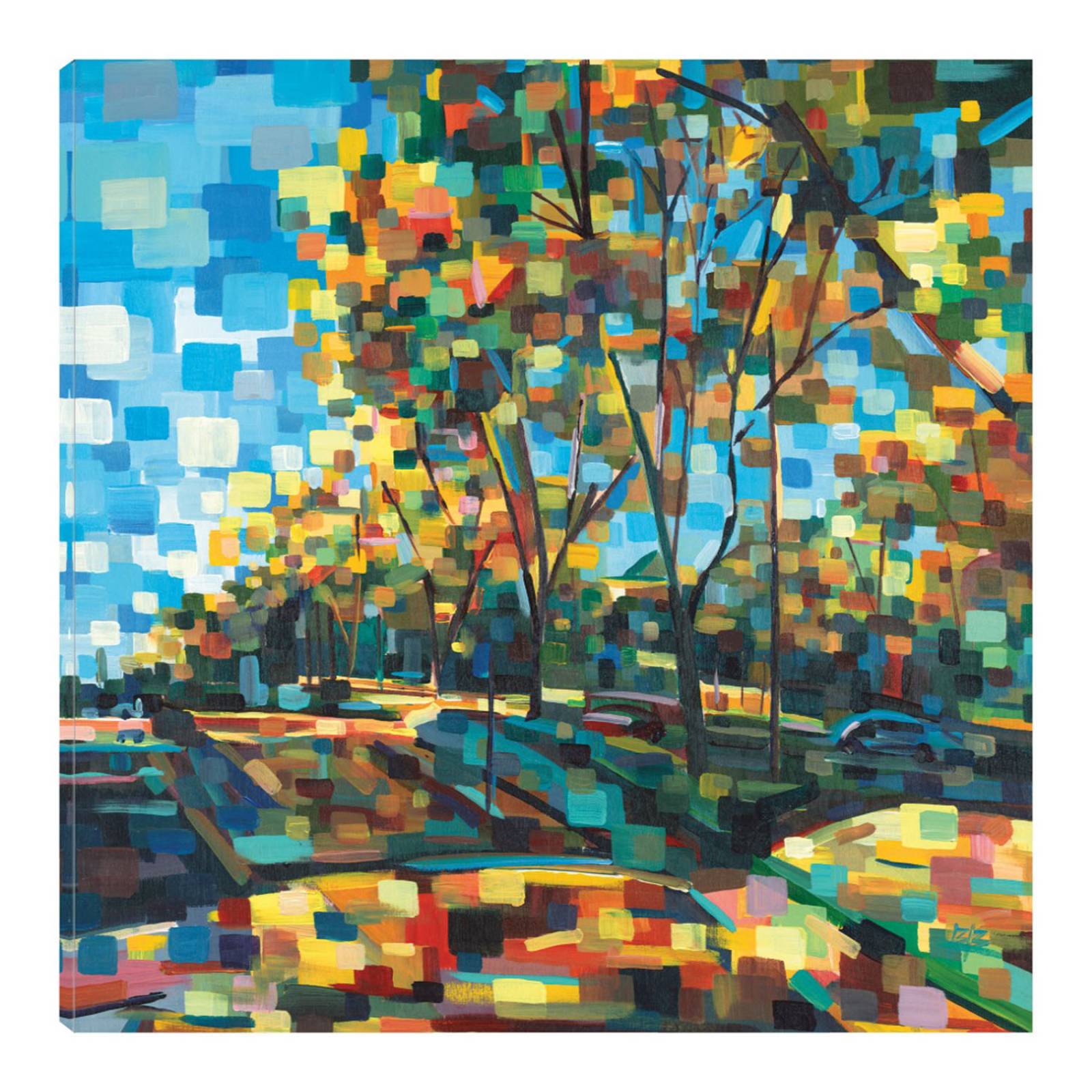 Cuadro Decorativo | Oda | Brooke Borcherding | 56X56 Cm | Arte Paisaje | Impresión en Lienzo | Fine Art TJ