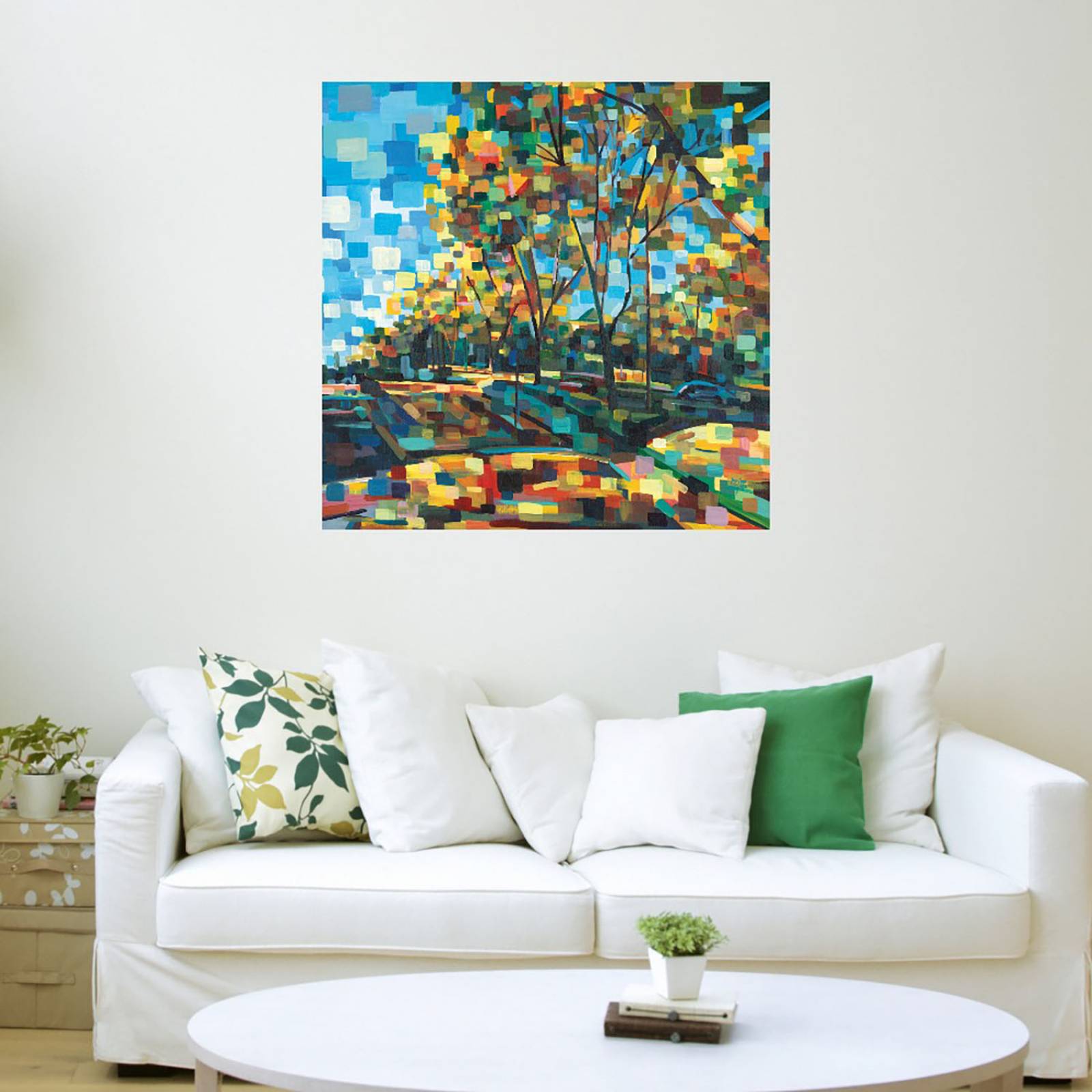 Cuadro Decorativo | Oda | Brooke Borcherding | 56X56 Cm | Arte Paisaje | Impresión en Lienzo | Fine Art TJ