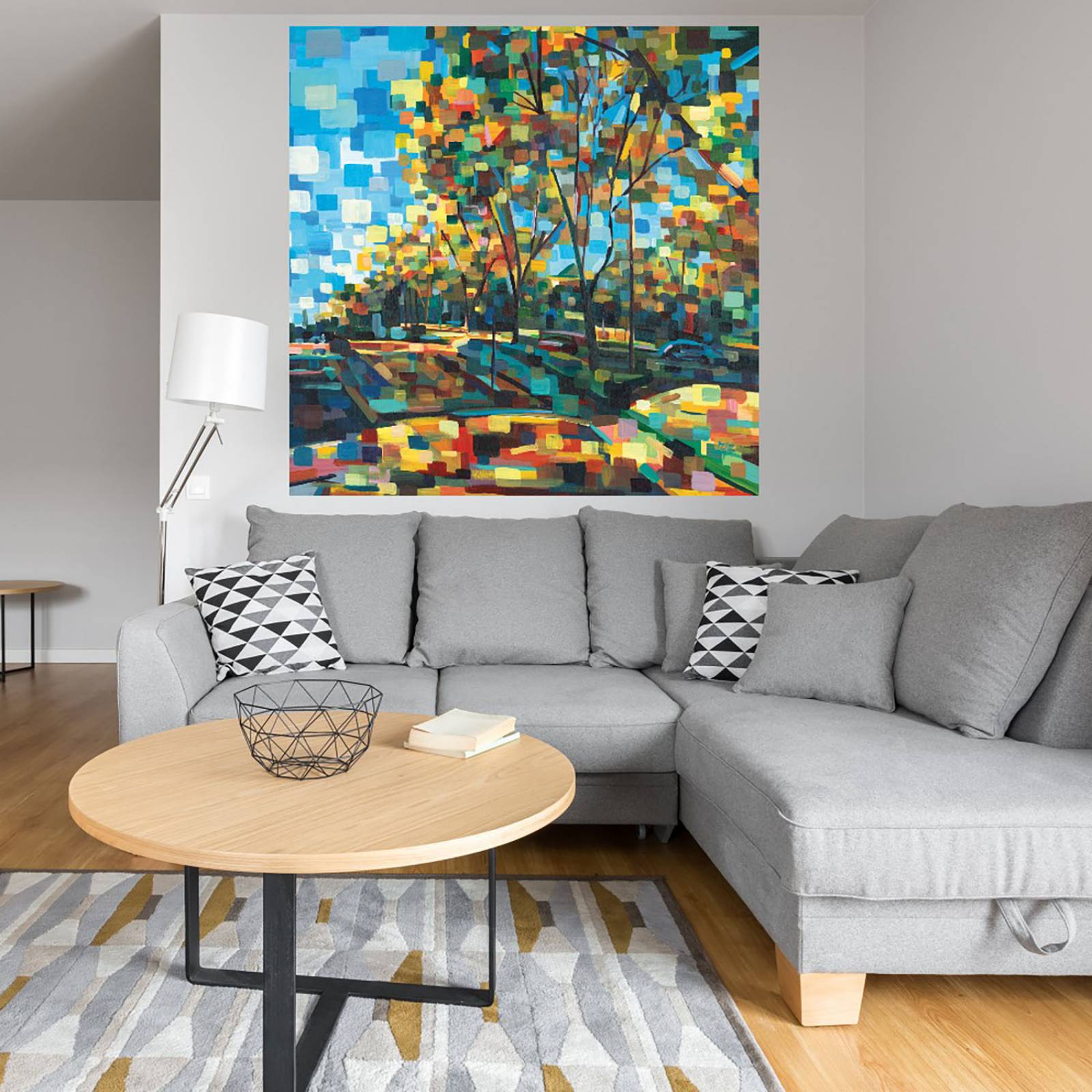 Cuadro Decorativo | Oda | Brooke Borcherding | 56X56 Cm | Arte Paisaje | Impresión en Lienzo | Fine Art TJ