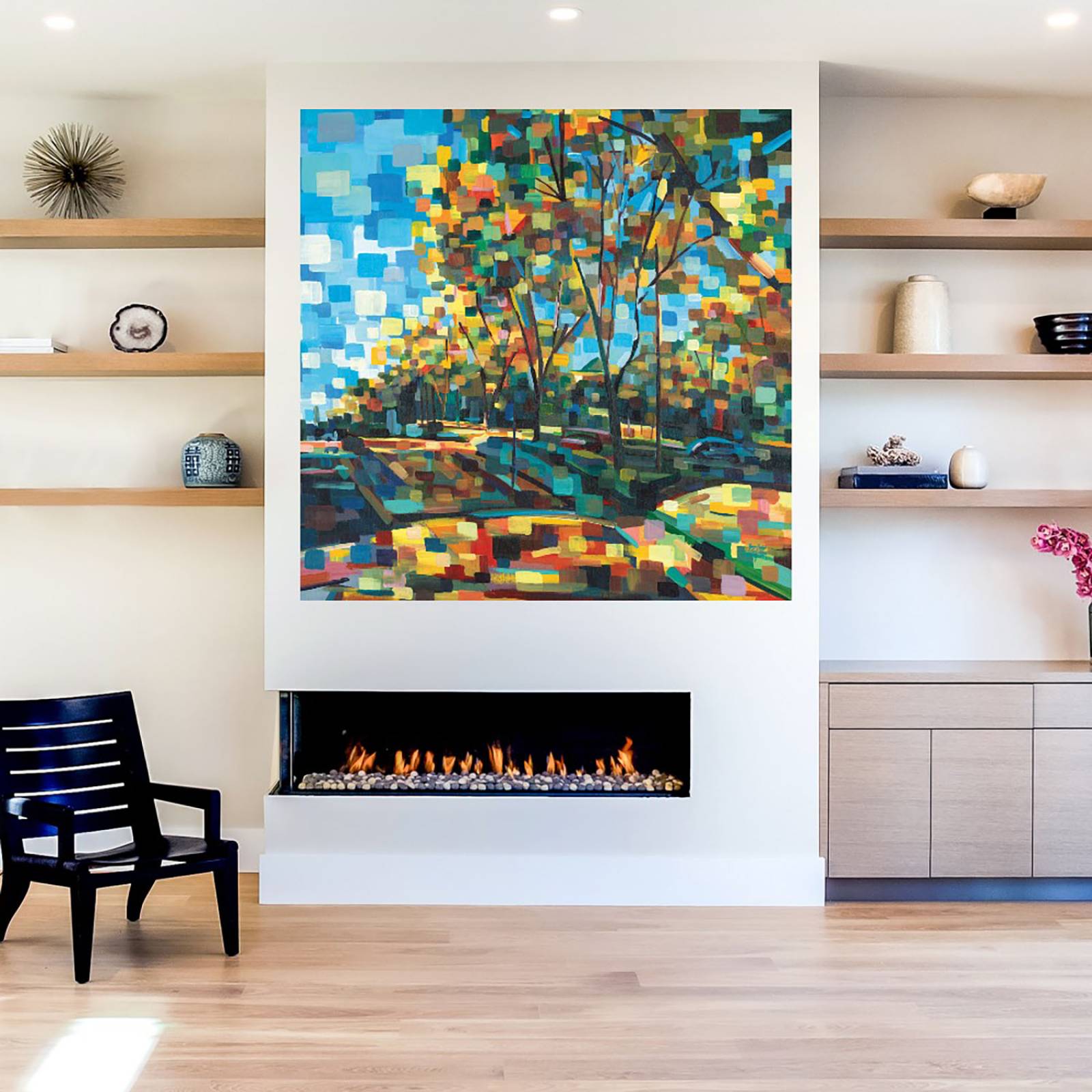 Cuadro Decorativo | Oda | Brooke Borcherding | 56X56 Cm | Arte Paisaje | Impresión en Lienzo | Fine Art TJ