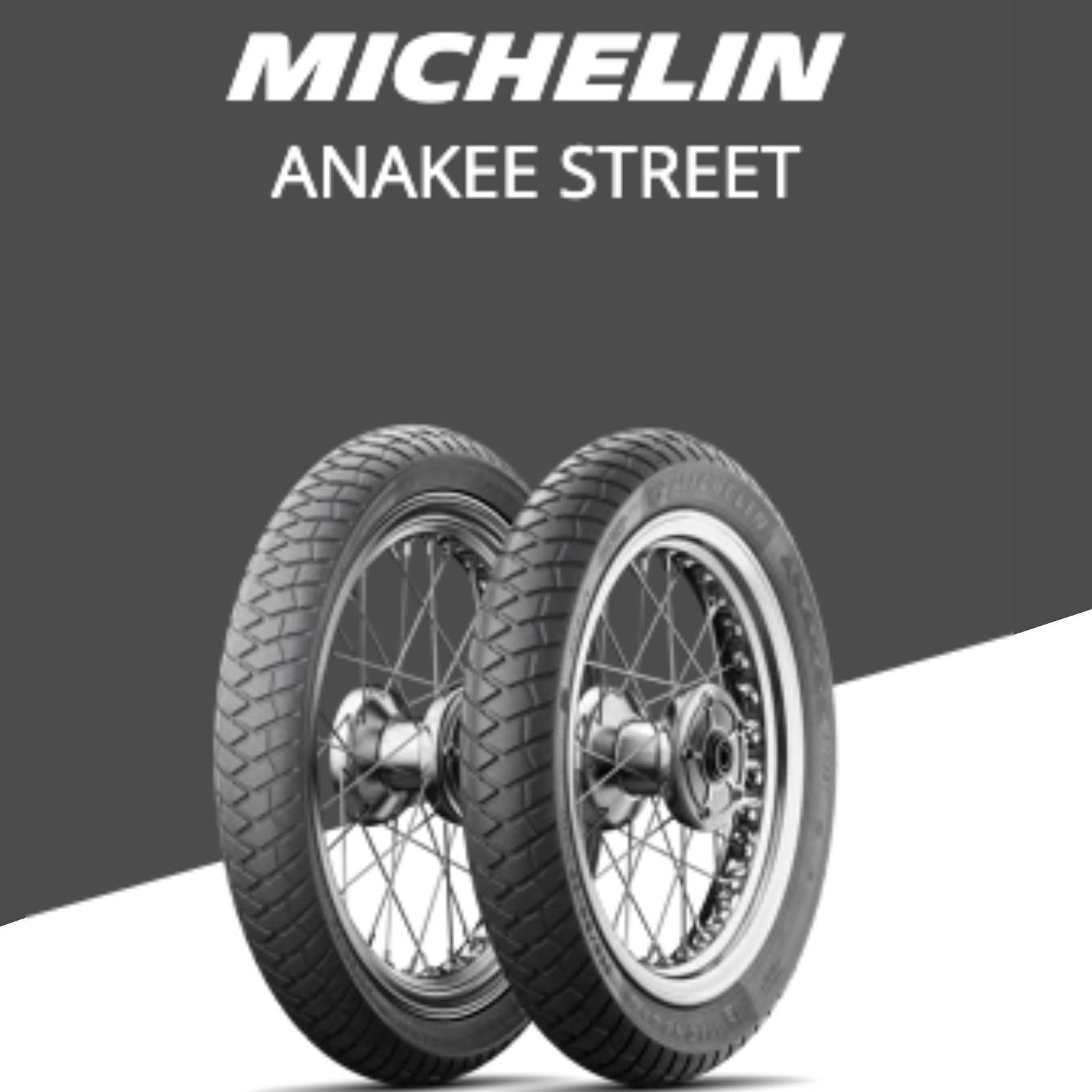 Llanta Michelin 110/90 - 17 M/C 60P ANAKEE STREET LEV R TL