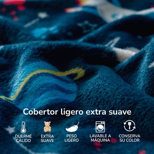 CHIQUI MUNDO Cobertor ligero Cunero Galaxy