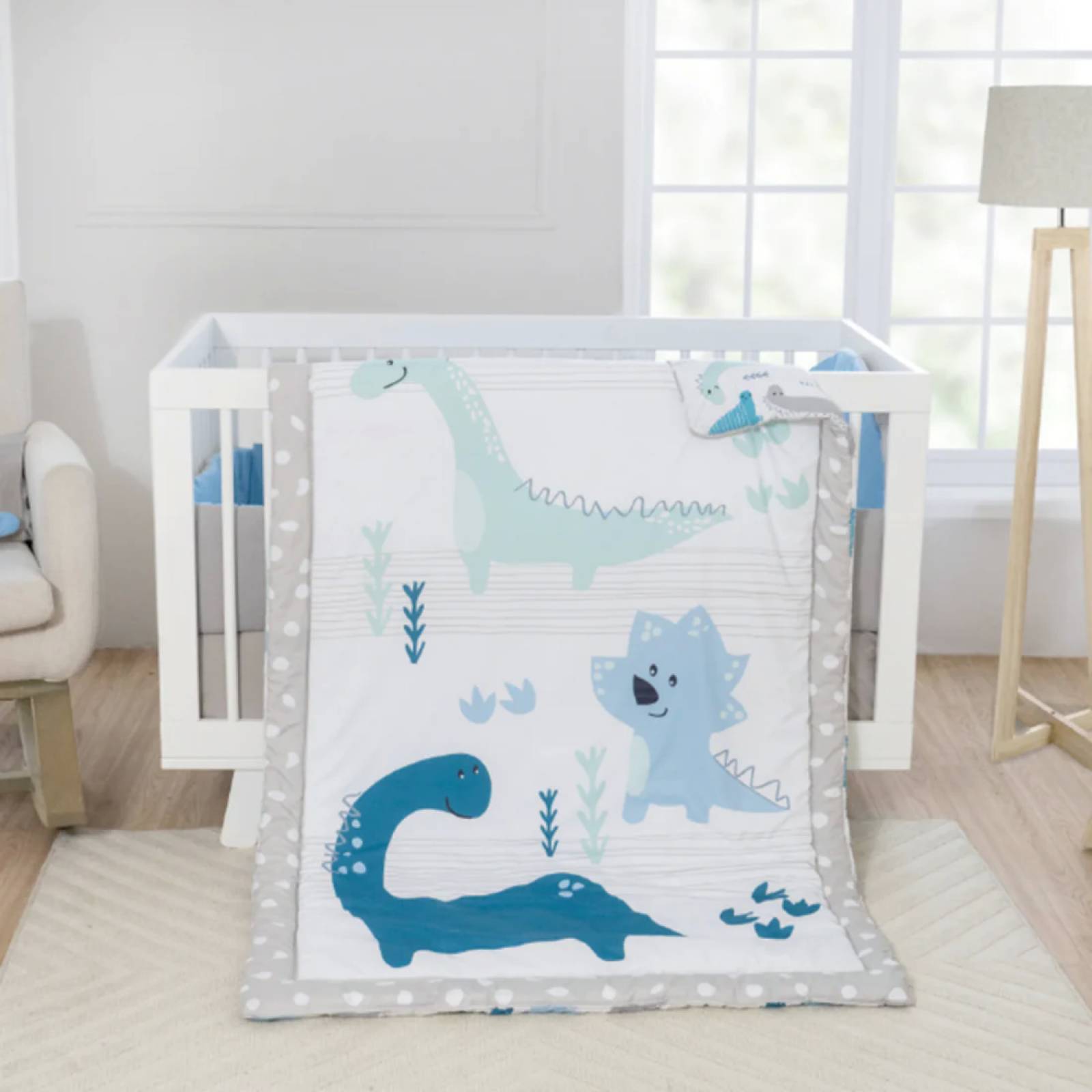 CHIQUI MUNDO Juego edredón Cuna Big Friends 6pzas.