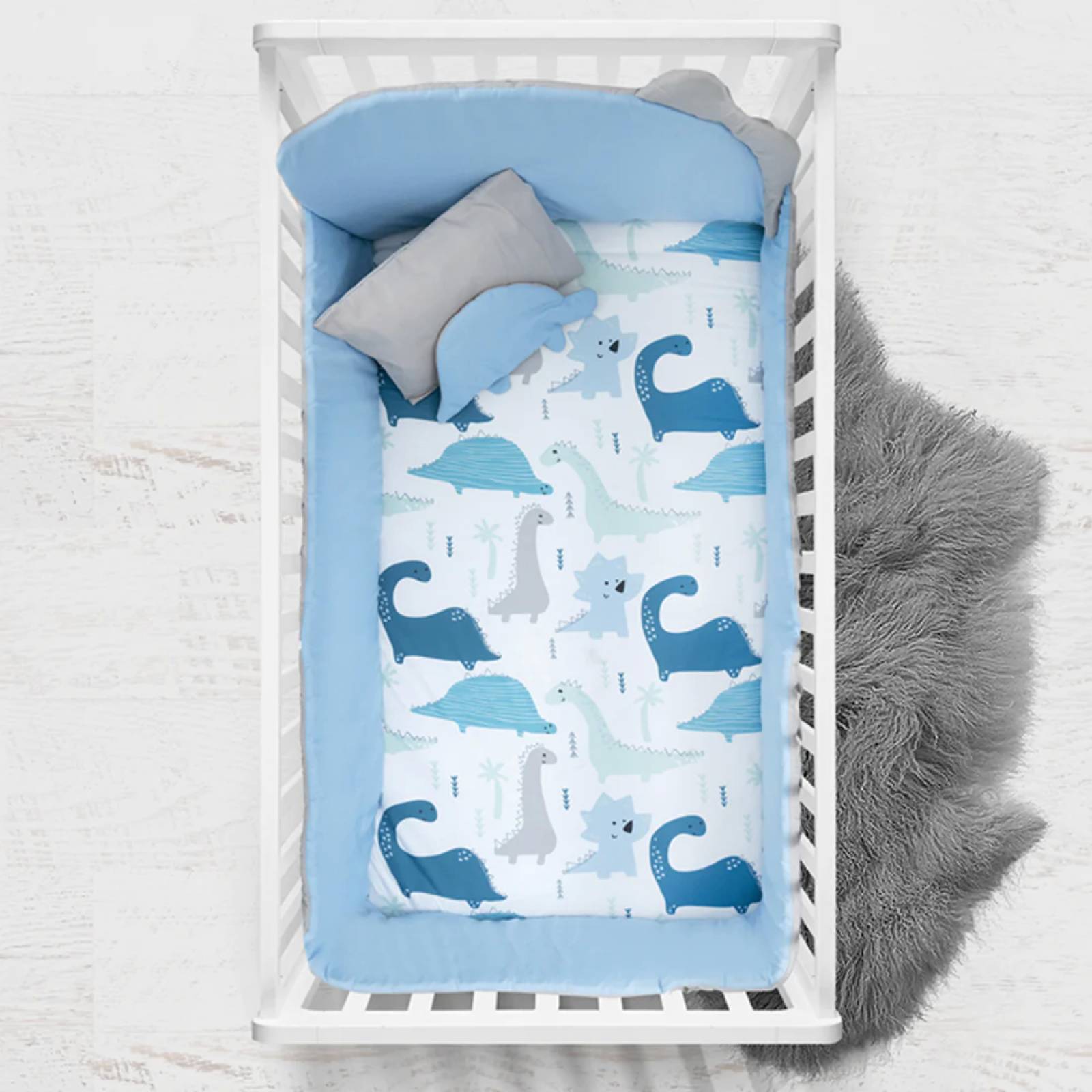 CHIQUI MUNDO Juego edredón Cuna Big Friends 6pzas.