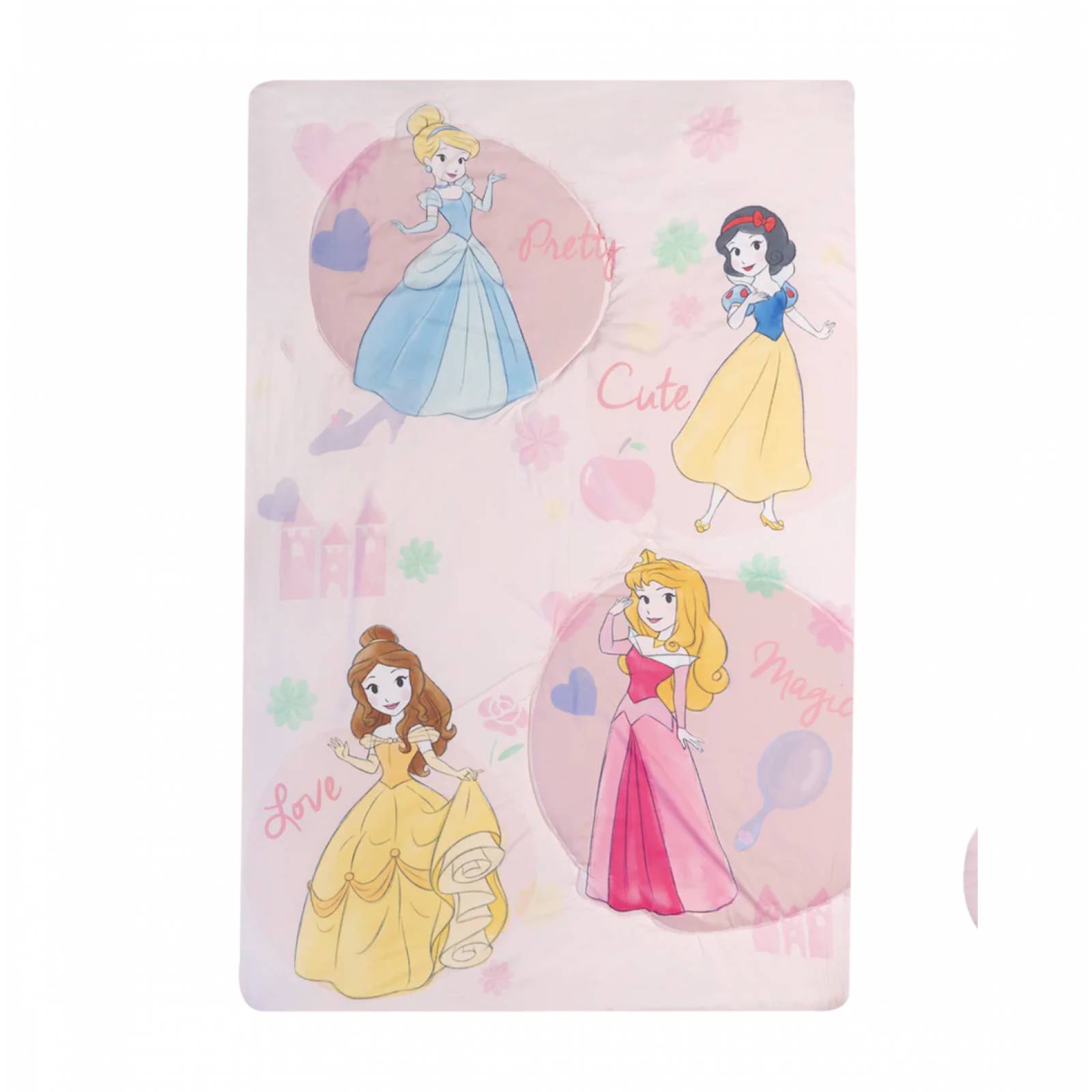 CHIQUI MUNDO Juego edredón Cuna Disney Princess 6 pzas.