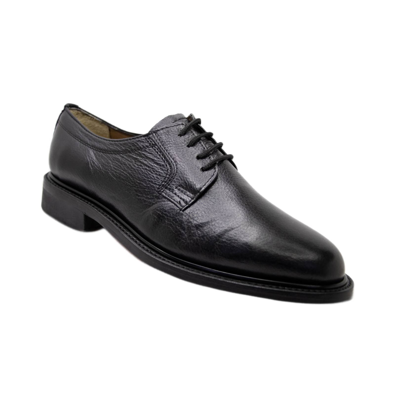 Zapato Bostoniano Piel Negro S Cuero Jackson P Manolo X