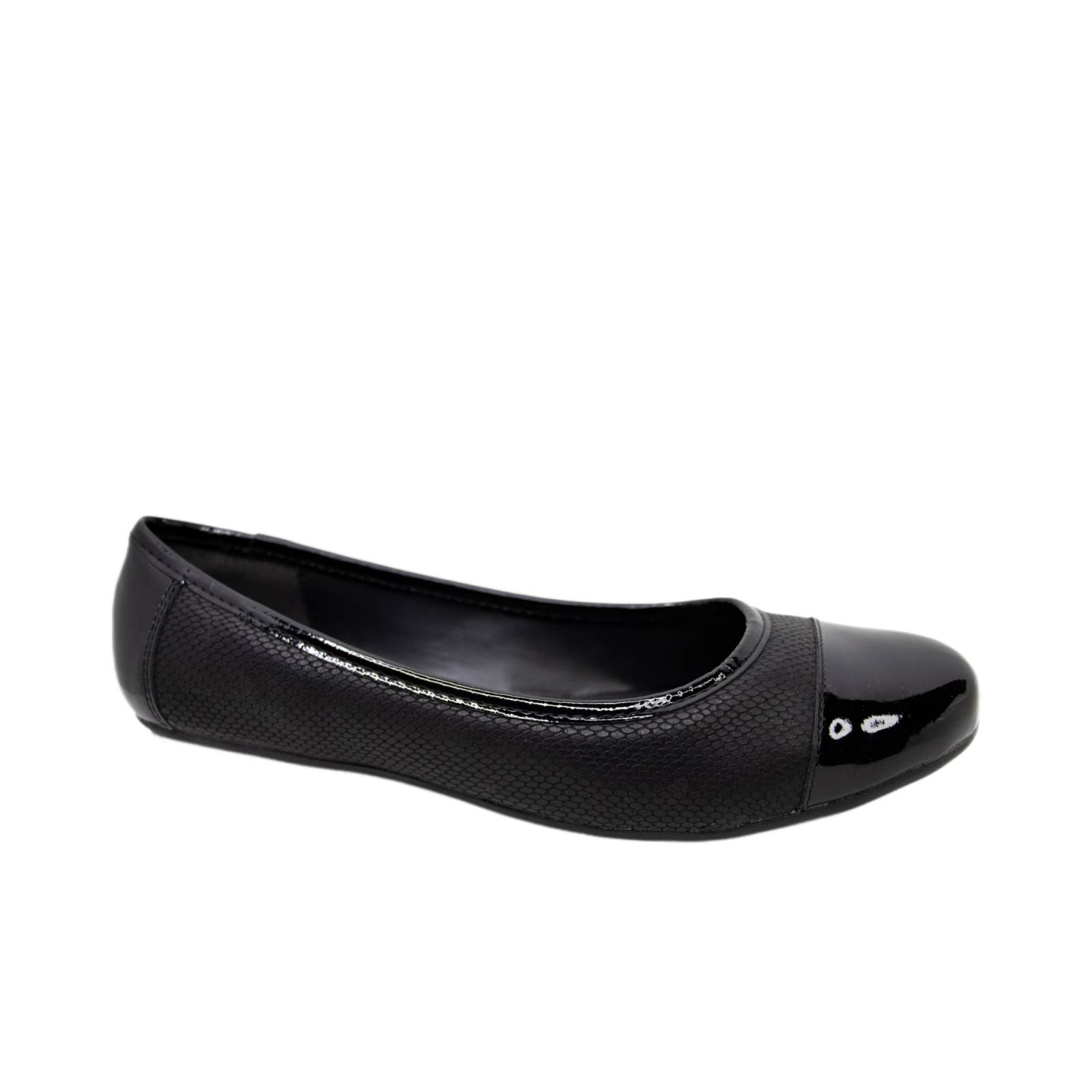 Balerina Mujer Piel Charol Negro Flexi   Manolo 1314