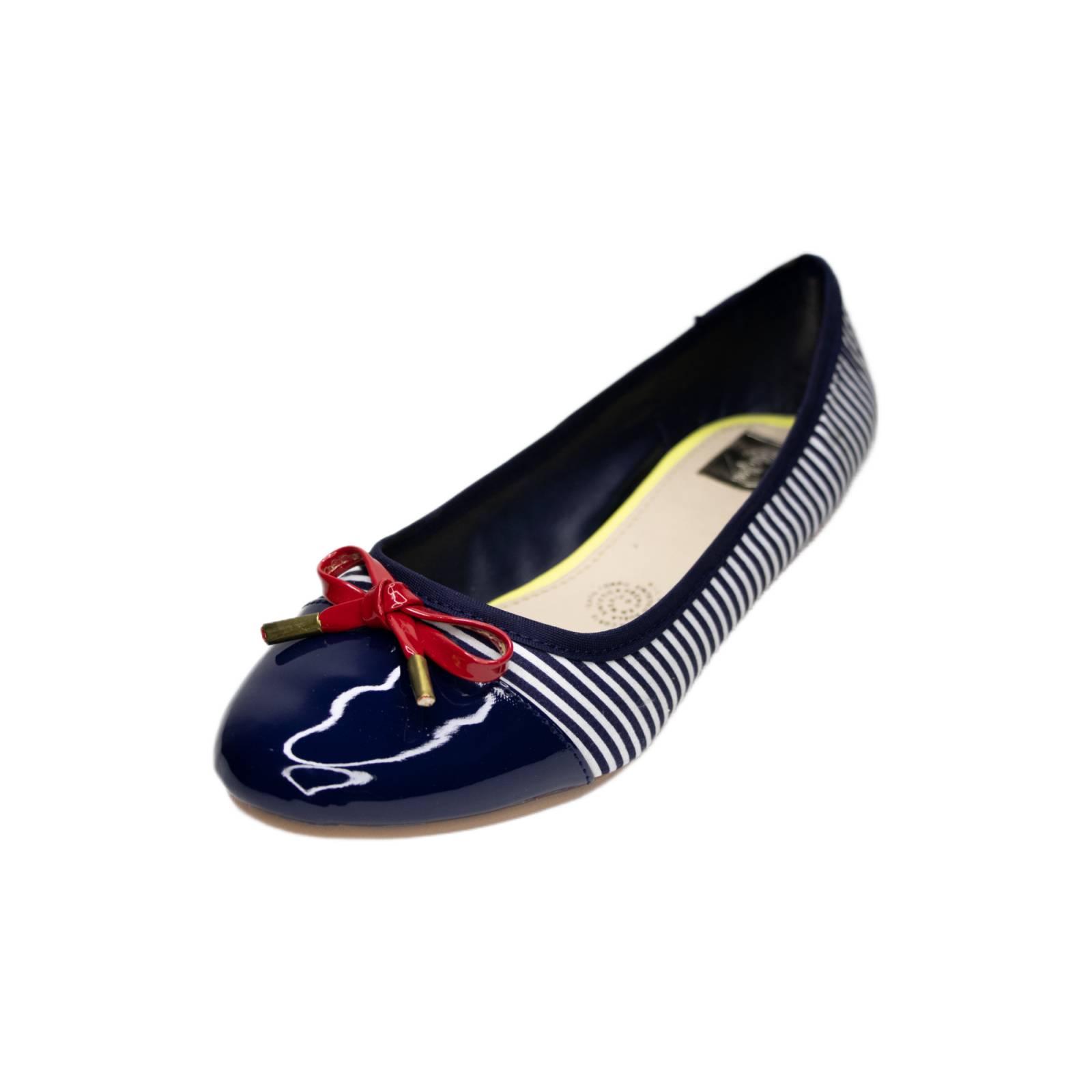 Balerina Textil Charol Rayas Holly Hearts   Manolo 148X