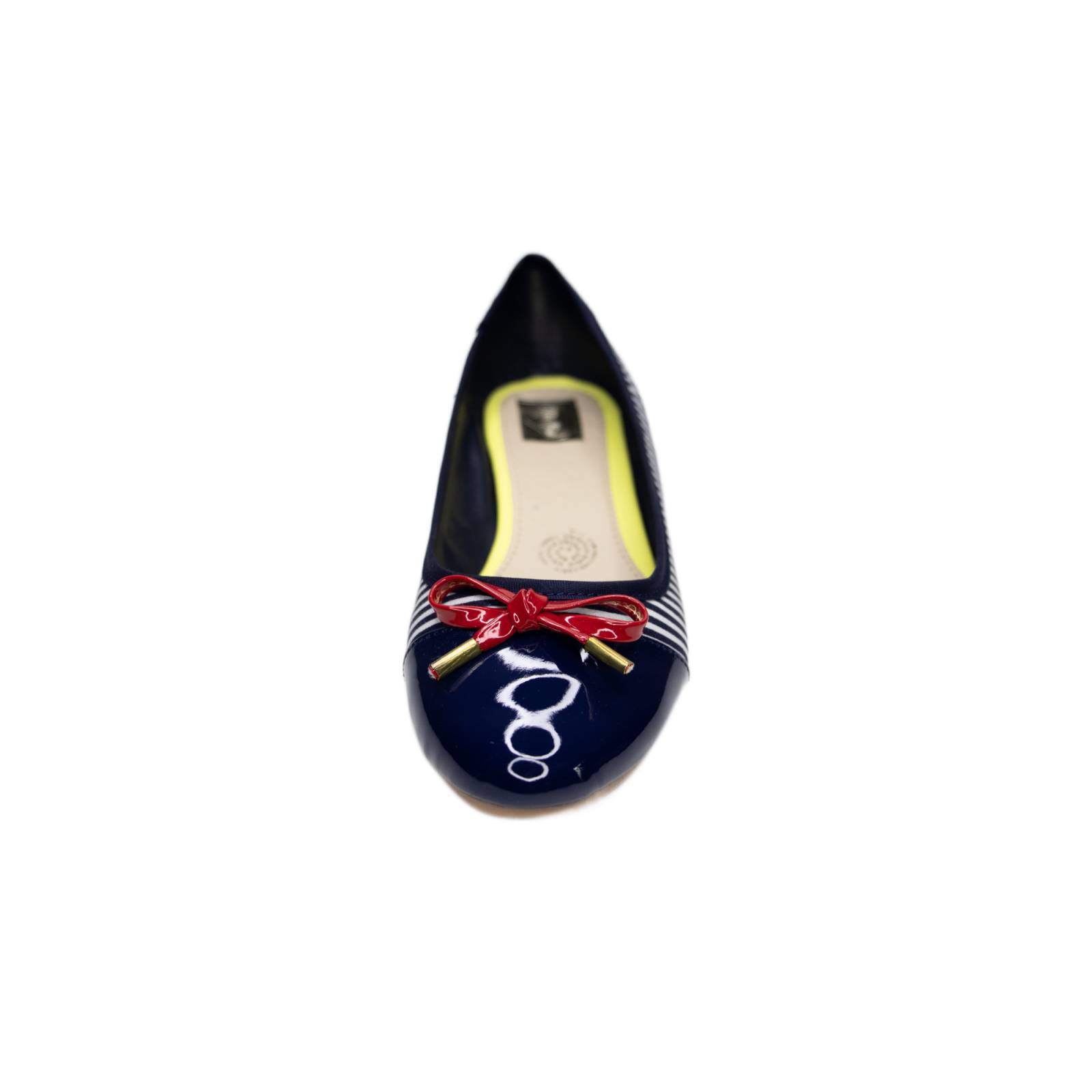 Balerina Textil Charol Rayas Holly Hearts   Manolo 148X