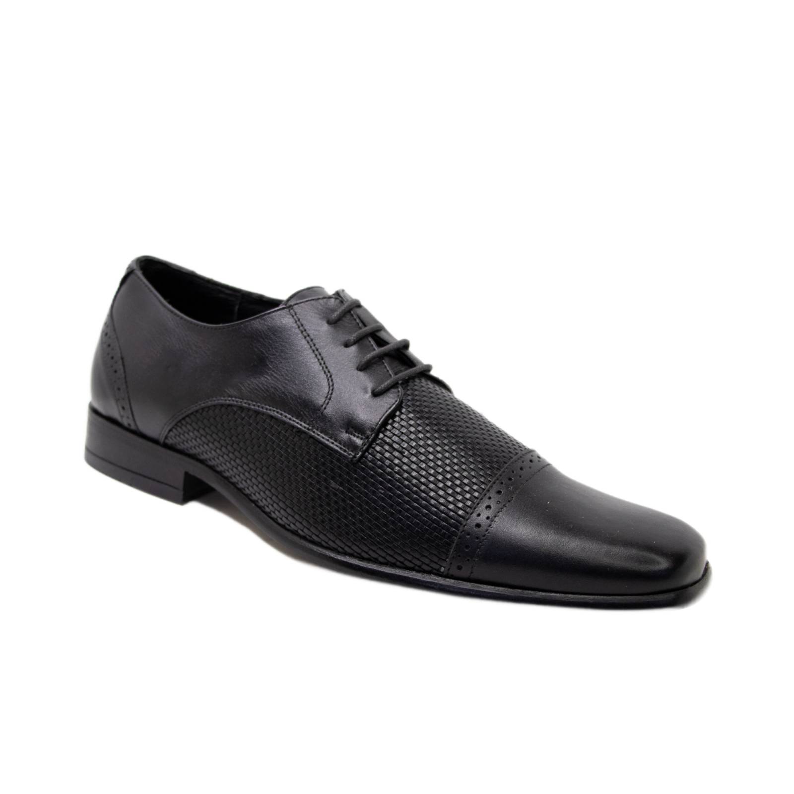 Zapato Hombre Vestir Piel S Cuero Gossetty Manolo 539X