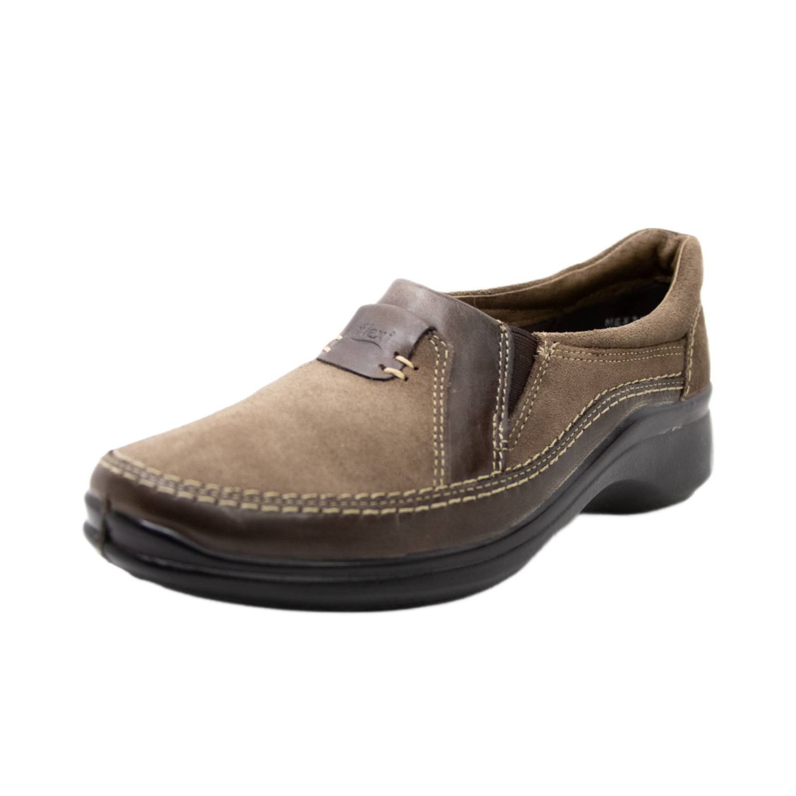 Zapato Mujer Confort Gamuza Terra Flexi   Manolo 1614
