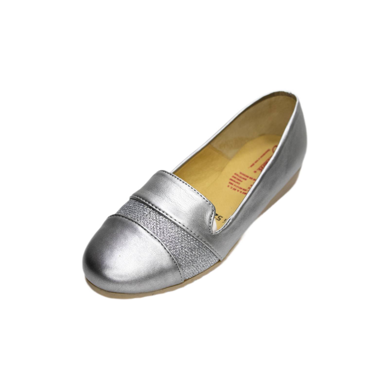 Zapato Mujer Piel Plata Confortante Manolo 251X1 2