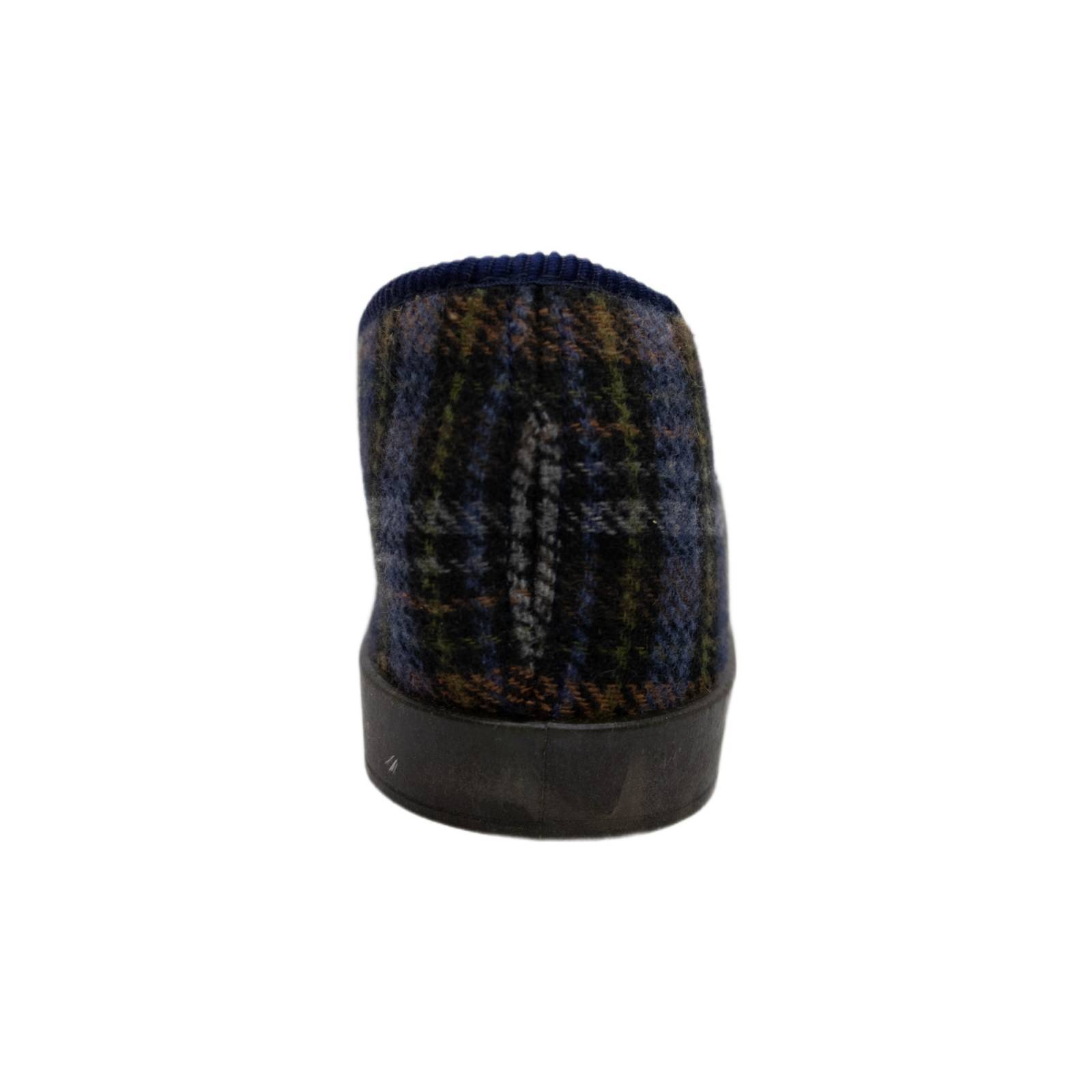 Pantufla Hombre Textil Azul OB   Manolo 37 1 2