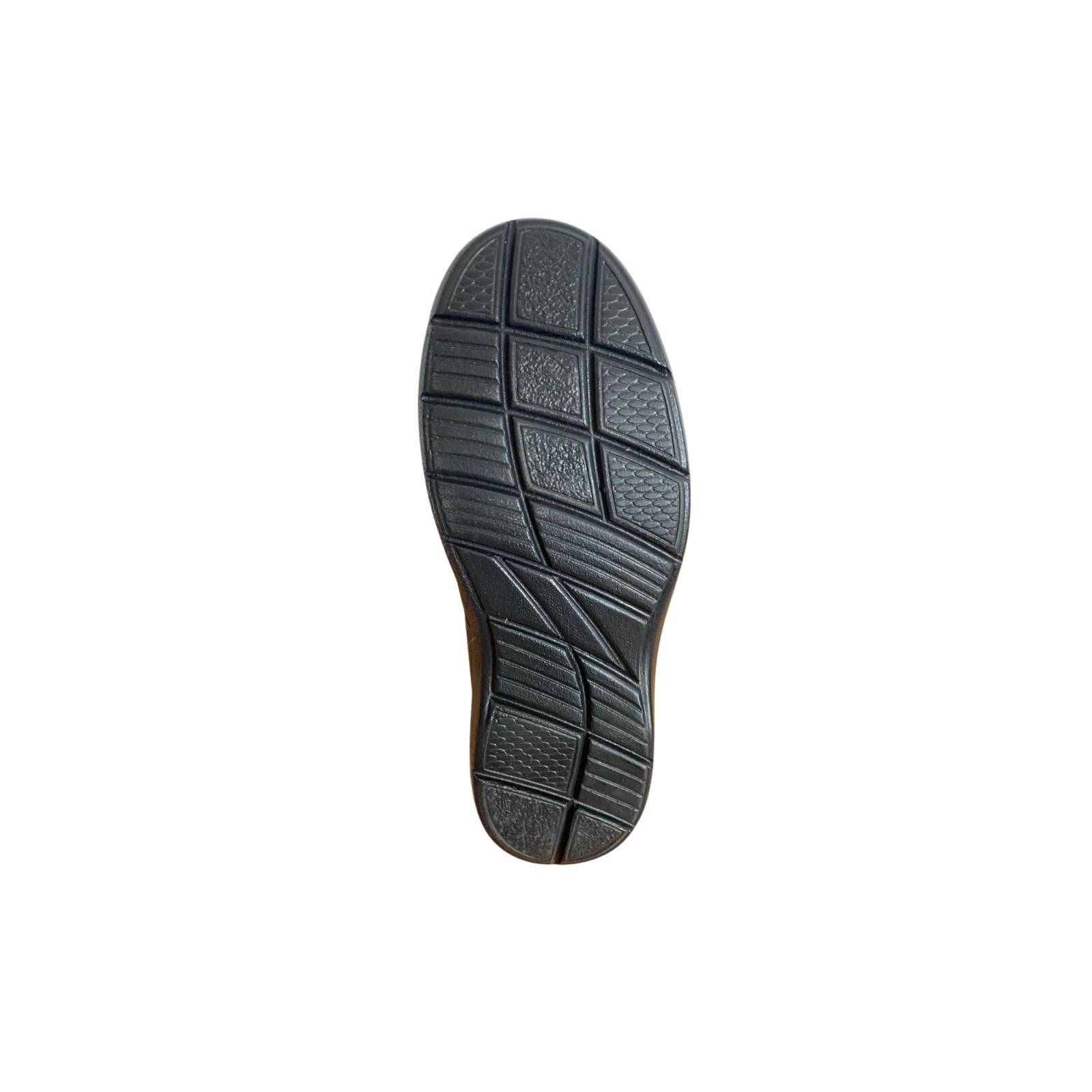 Zapato para Diabetico Hombre Piel Borrego Confort Negro Anthos   Manolo 562 1 2