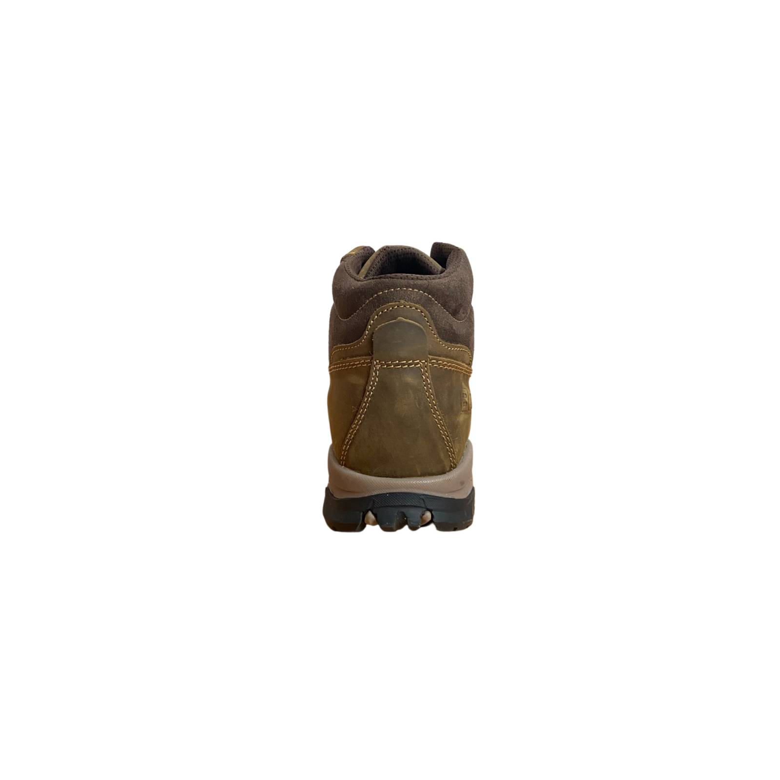 Bota de montaña para Hombre Café Piel y Sintético Punta Reforzada Boost   Manolo 4433