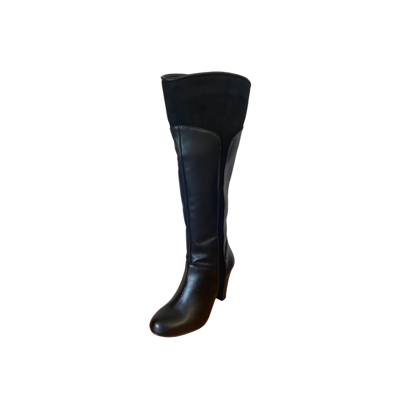 Bota Larga Mujer Simipiel y Nobuck Castelo   Manolo 323 1 2