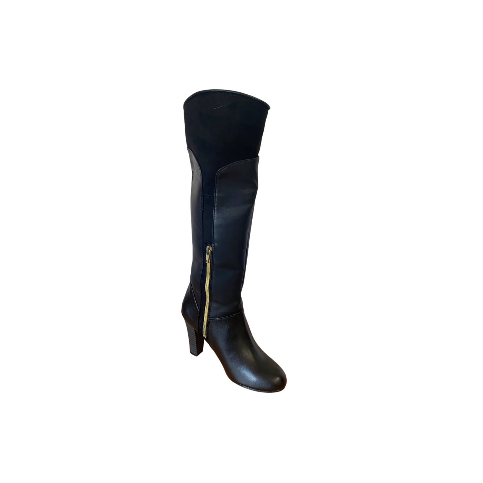 Bota Larga Mujer Simipiel y Nobuck Castelo   Manolo 323 1 2