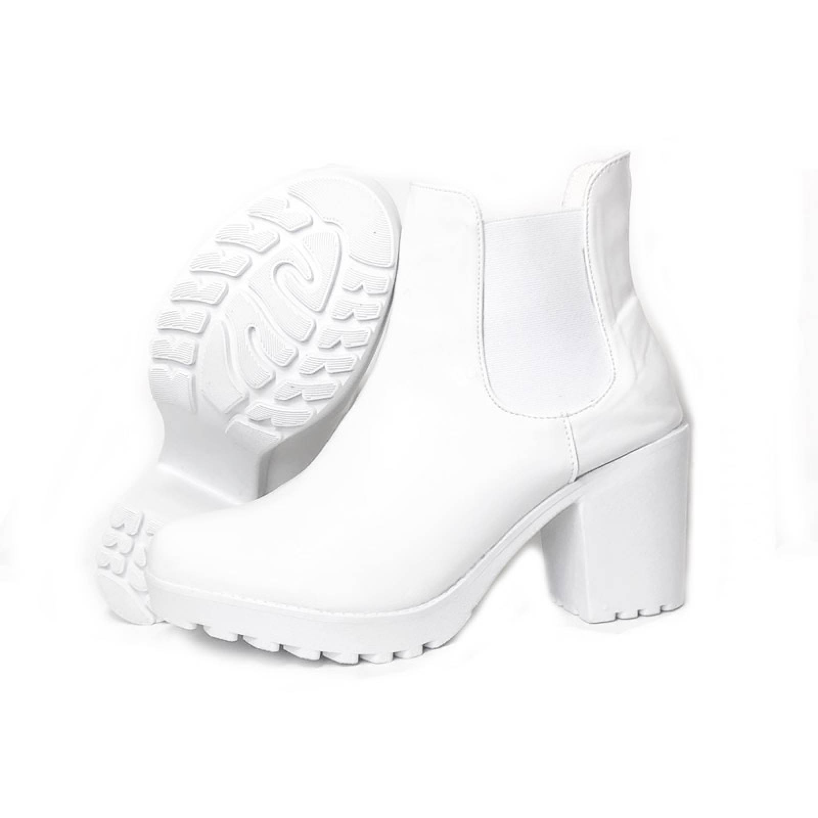 Botin de moda para Dama tacon cuadrado mod Ibiza