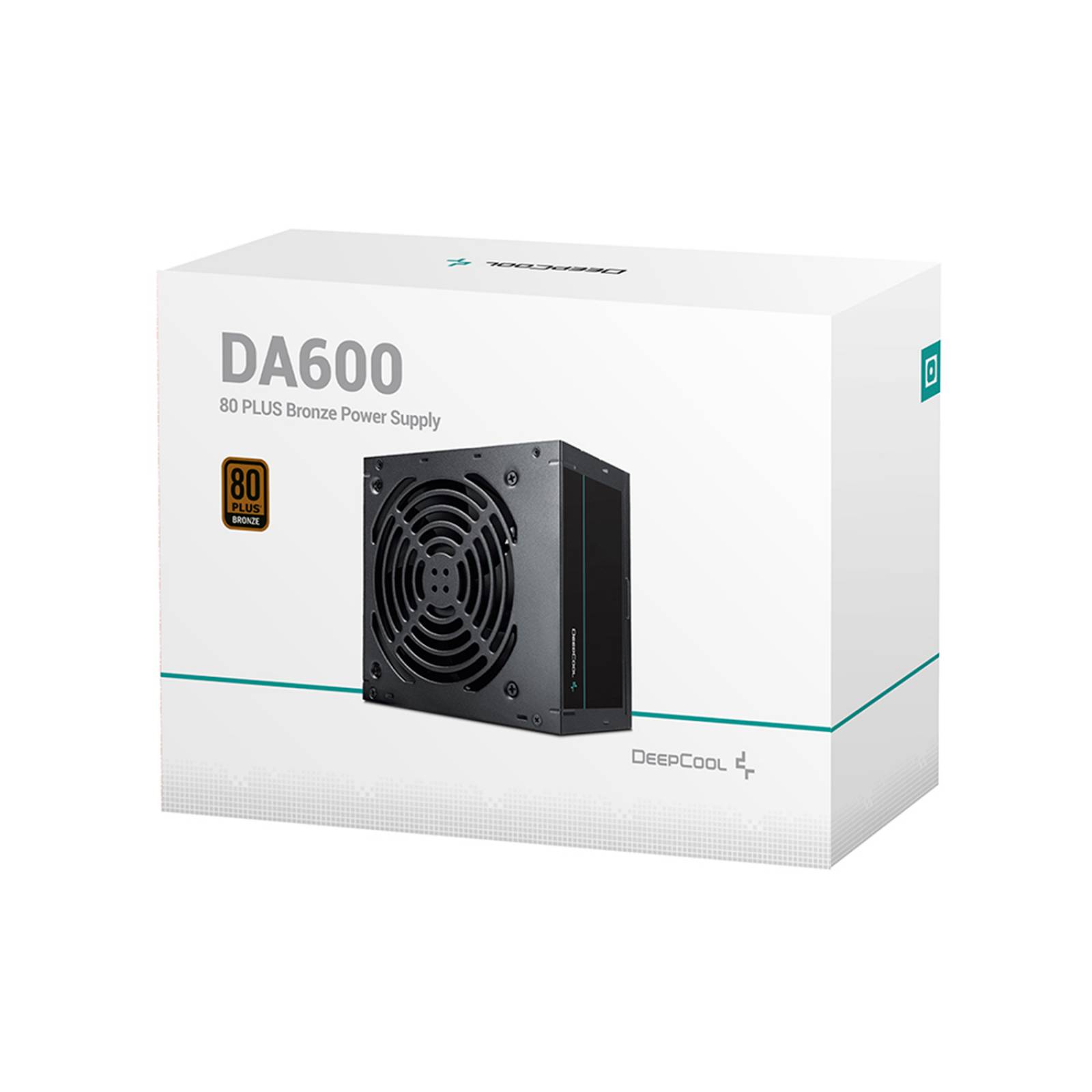 FUENTE DE ALIMENTACION DEEPCOOL 600W 80 PLUS BRONCE 