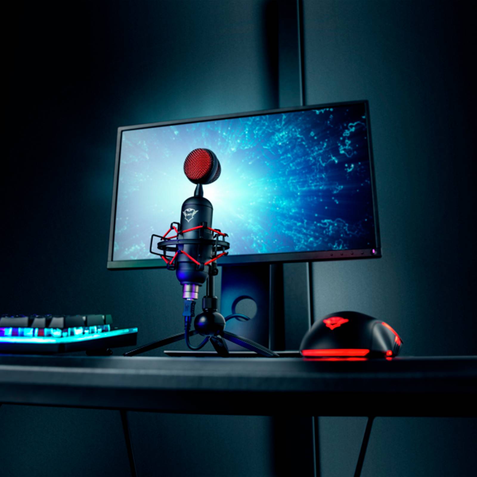 Micrófono para Streaming USB Trust GXT 244 Buzz 