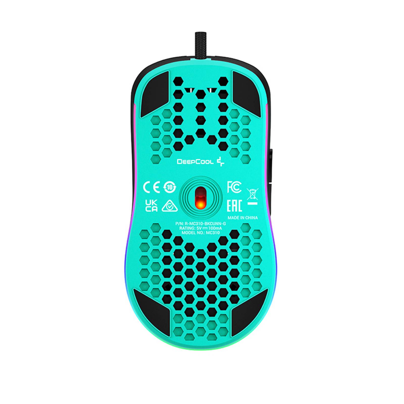 MOUSE DEEPCOOL RGB MC310 ULTRALIGHT GAMING 