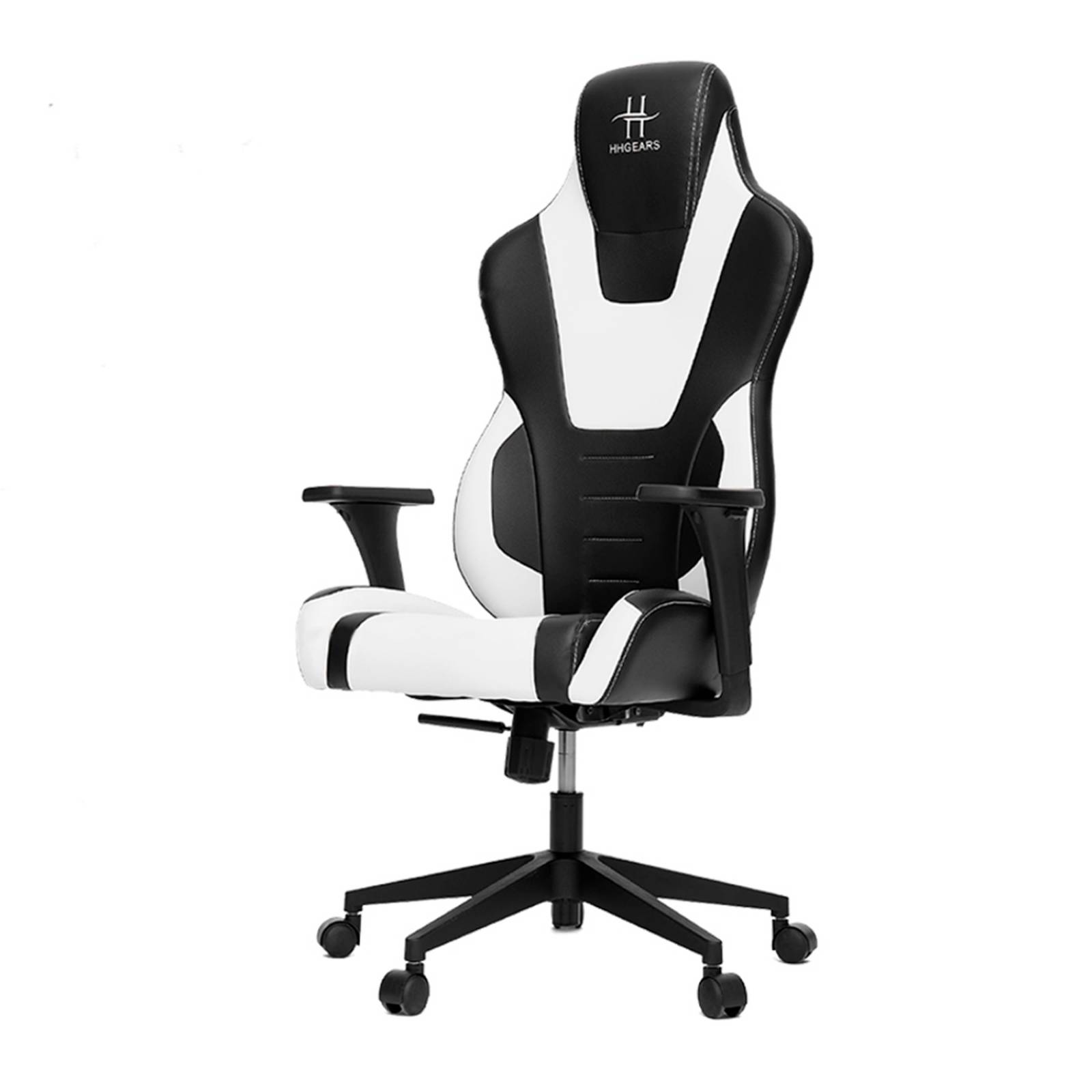Silla Gamer HHGears XL300 Negro con Blanco 