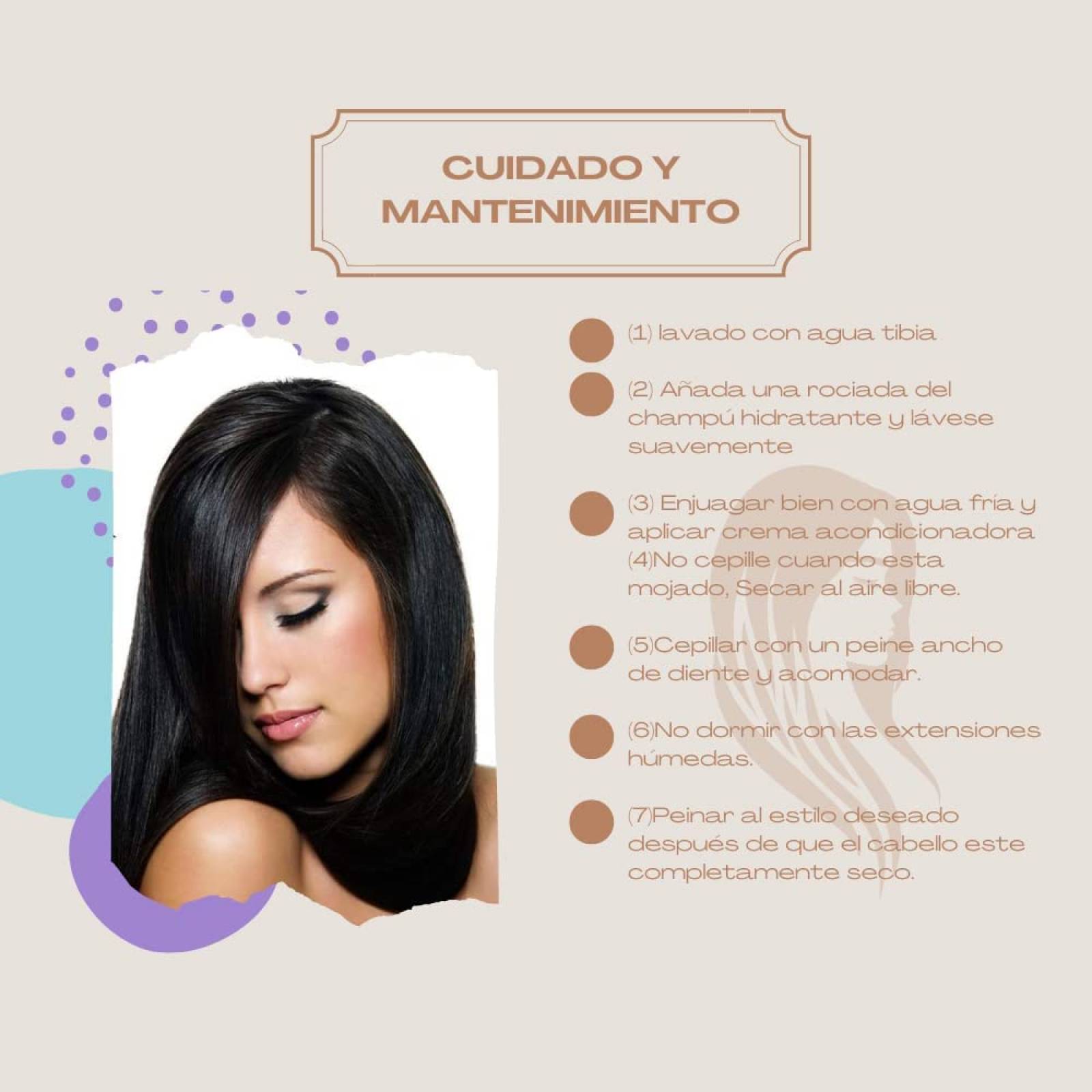 Gala Silky Extension Cabello Lacia 100% Fibra Natural 18 Pulgadas (#27/613 Rubio Dorado Con Luces Beige)