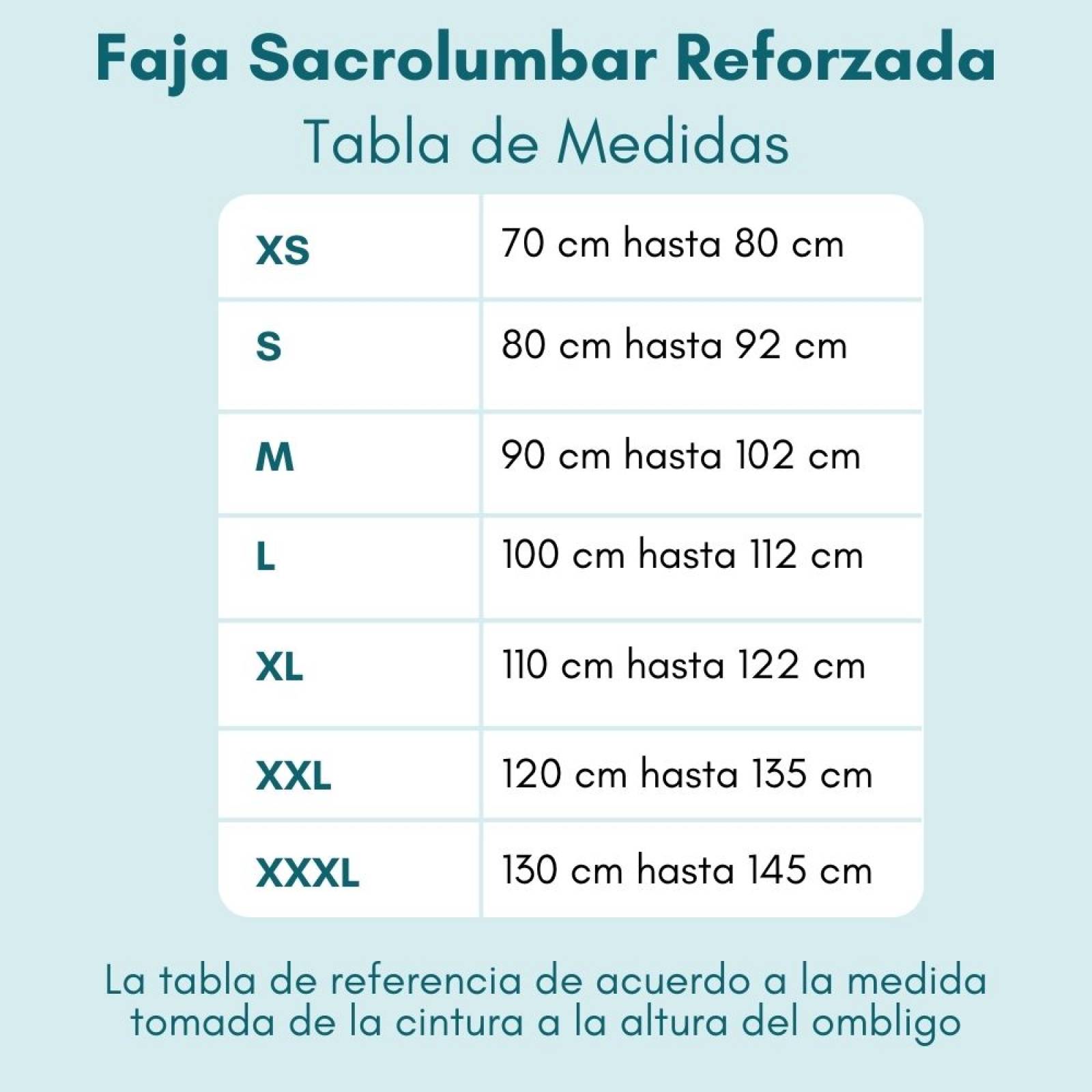 Faja Sacrolumbar Reforzada