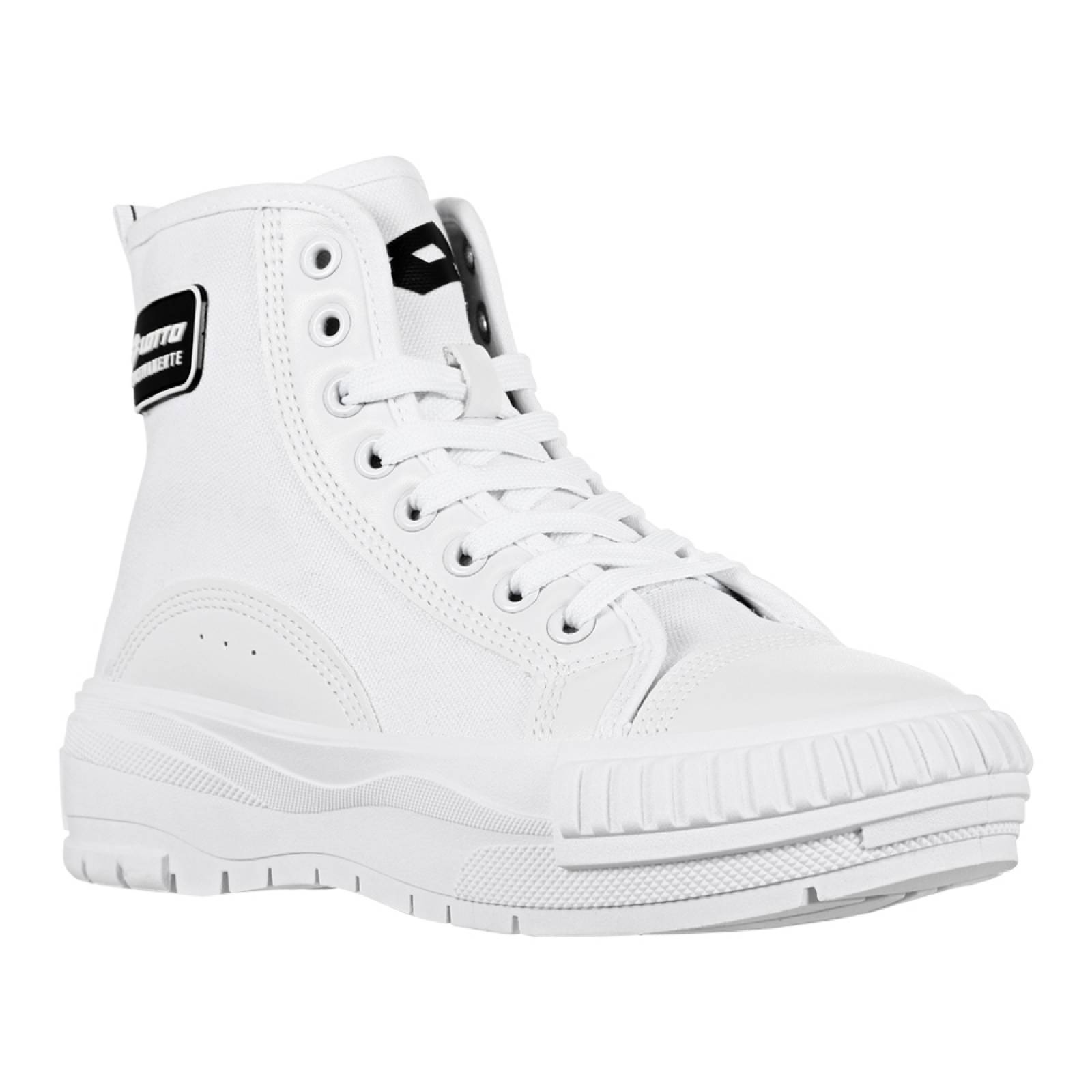 Tenis Bota Blancos Lotto Ruvin para Mujer