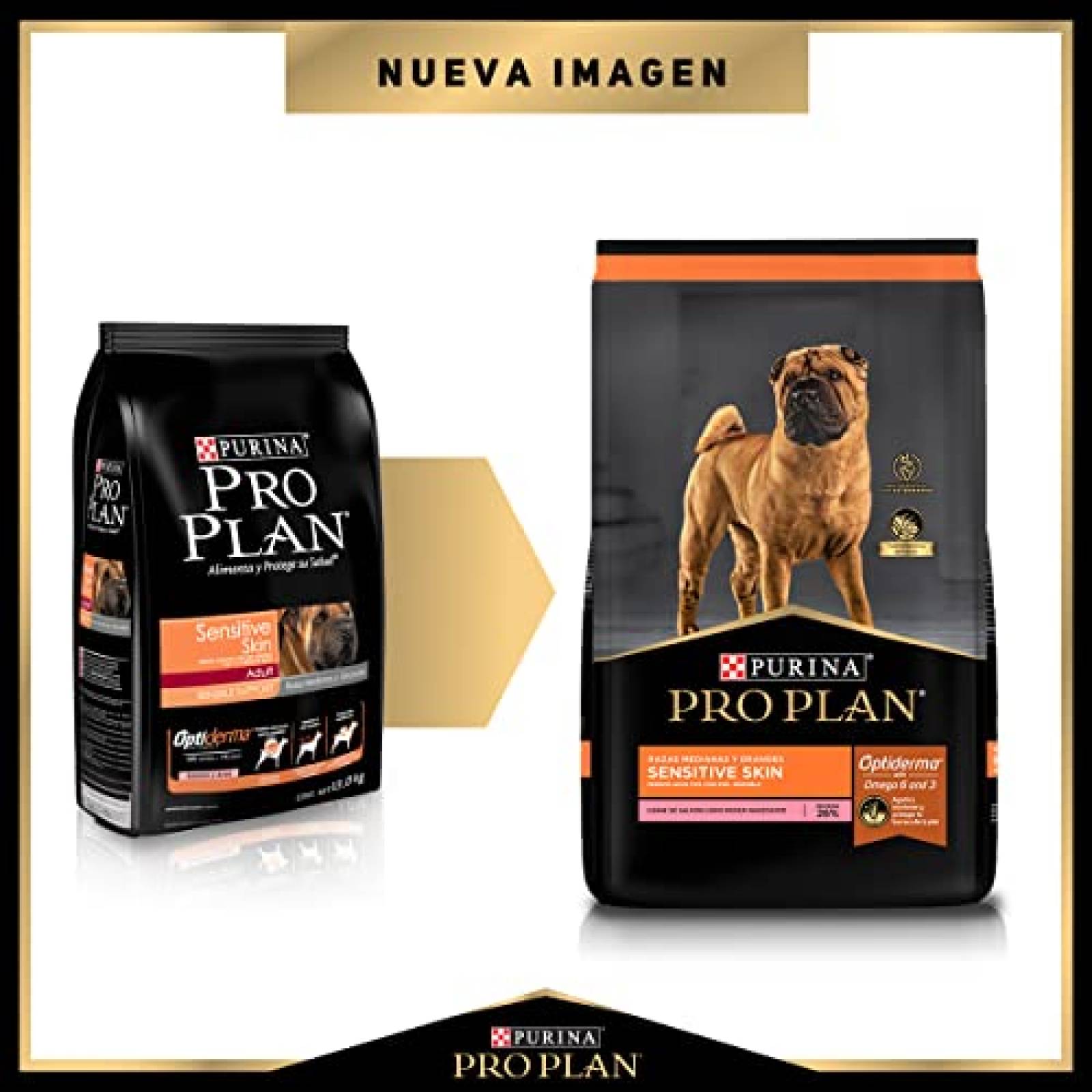 Pro Plan Sensitive Skin Piel Sensible Adulto 17.5 Kg