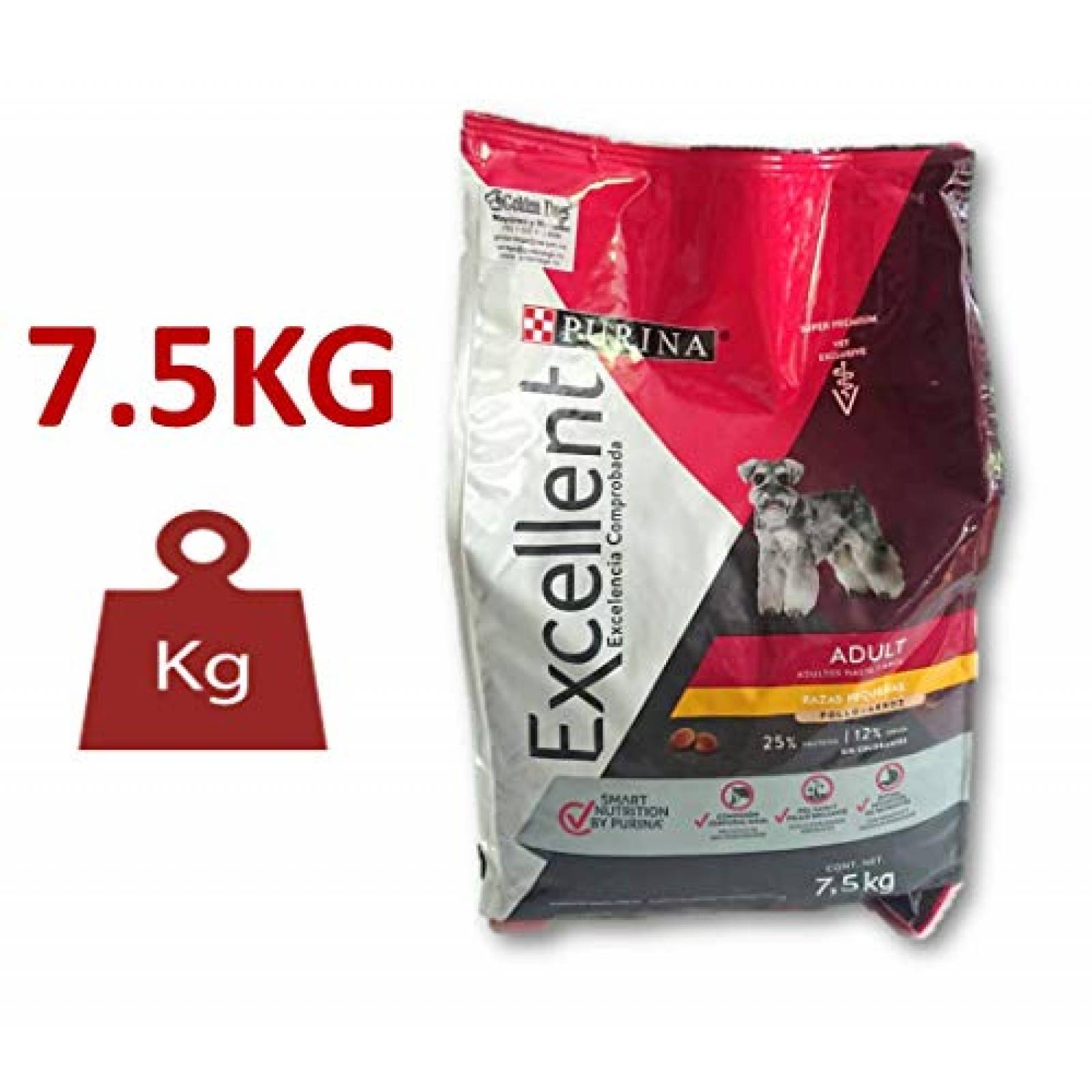 Adulto Excellent Razas Pequeñas 7.5 Kg