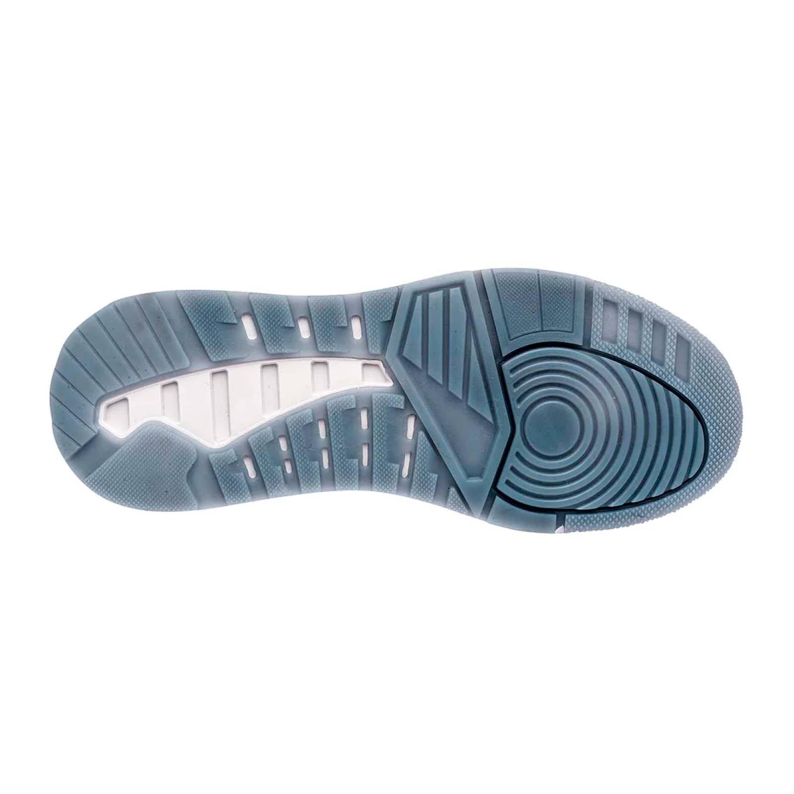 Tenis tipo Deportivo Exterior Piel Sintética Color Blanco