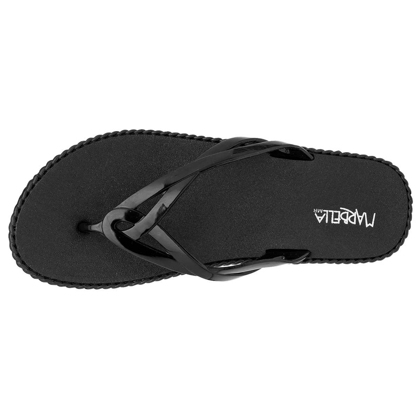 Sandalias clásicas Exterior Sintético Color Negro Para Mujer De RBBASICS