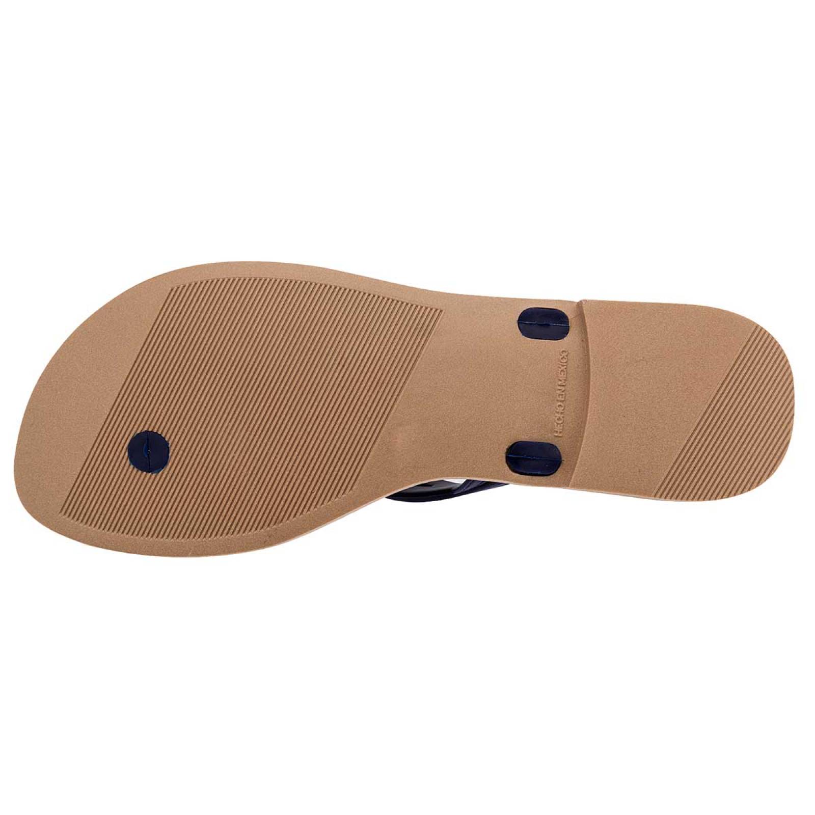 Sandalias clásicas Exterior Sintético Color Marino Para Mujer De RBBASICS