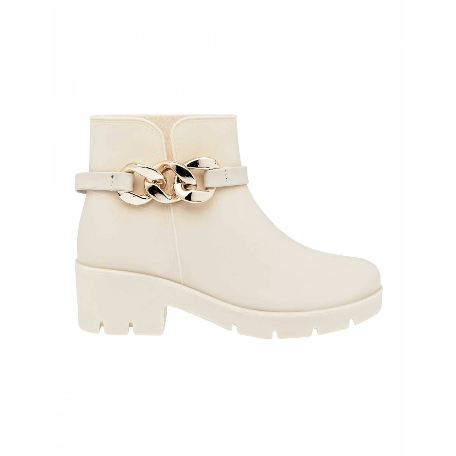 Botas de lluvia Exterior Sintético Color Beige  Para Mujer  De RBBASICS