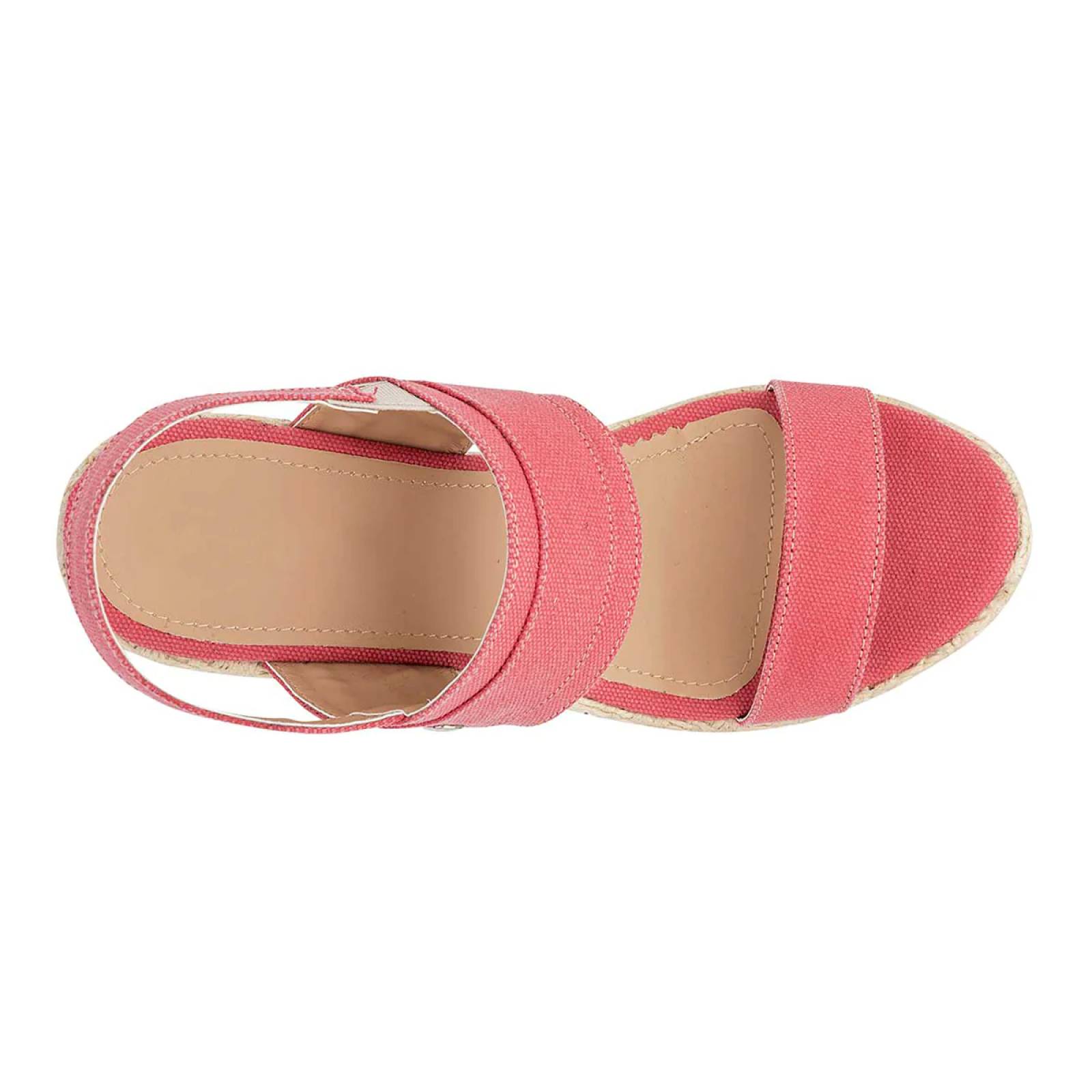Sandalias con plataforma Marca  Exterior Textil Color Rosa