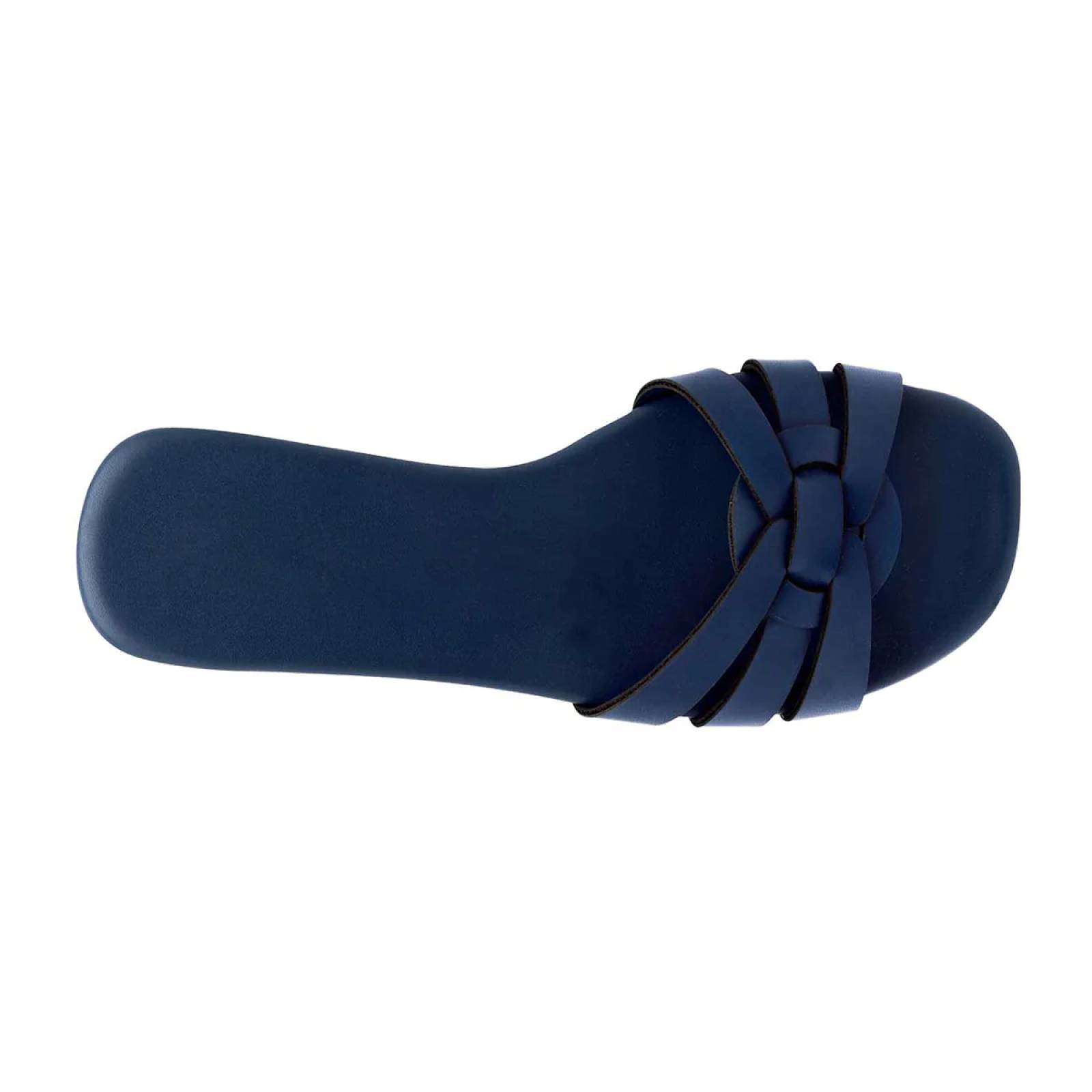 Sandalias de piso Marca  Exterior Sintético Color Azul